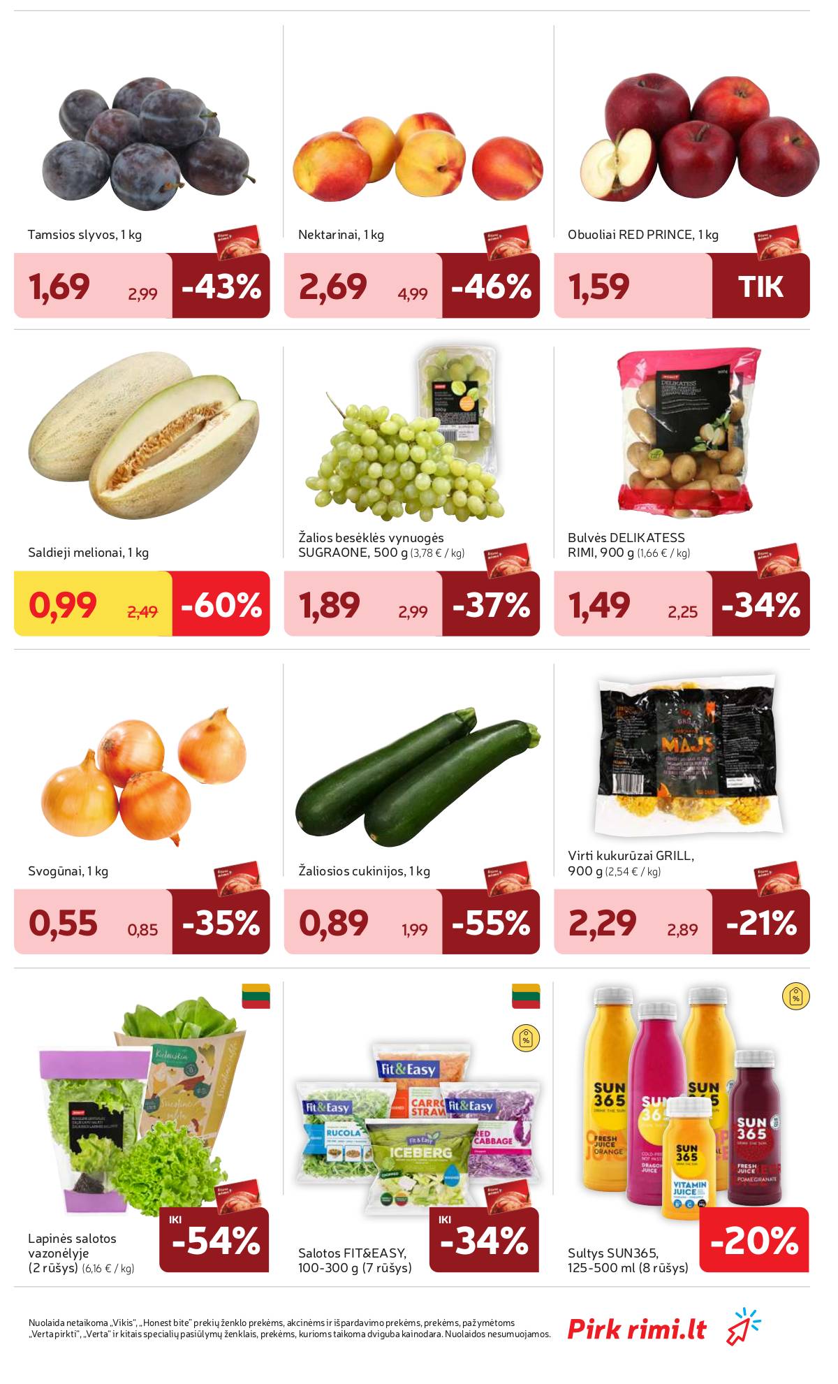 Rimi - RIMI savaitinis akcijų leidinys Nr. 33 | 2025-08-12 - 2025-08-18 11 puslapis