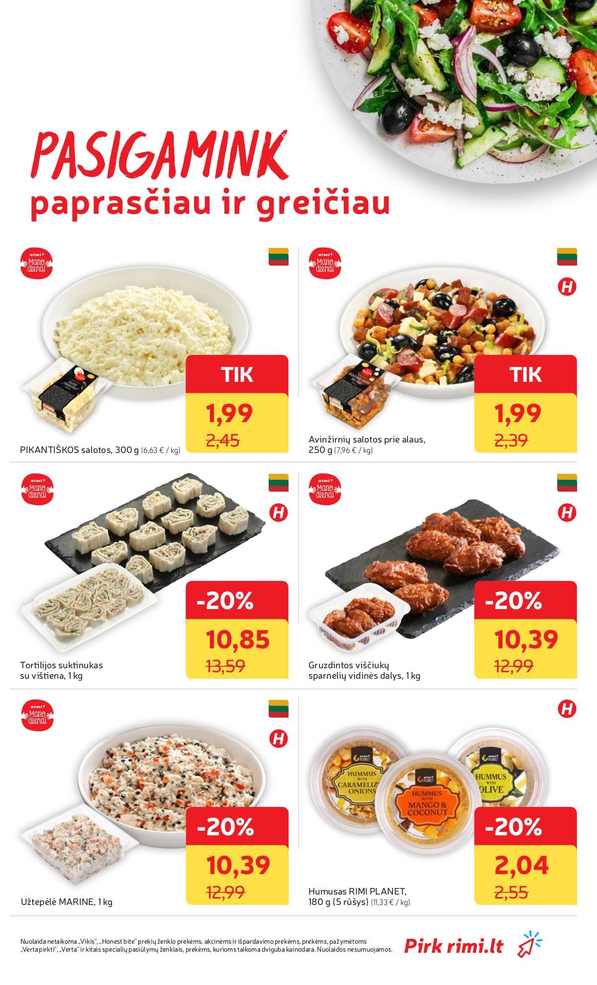 Rimi - RIMI savaitinis akcijų leidinys Nr. 33 | 2025-08-12 - 2025-08-18 13 puslapis