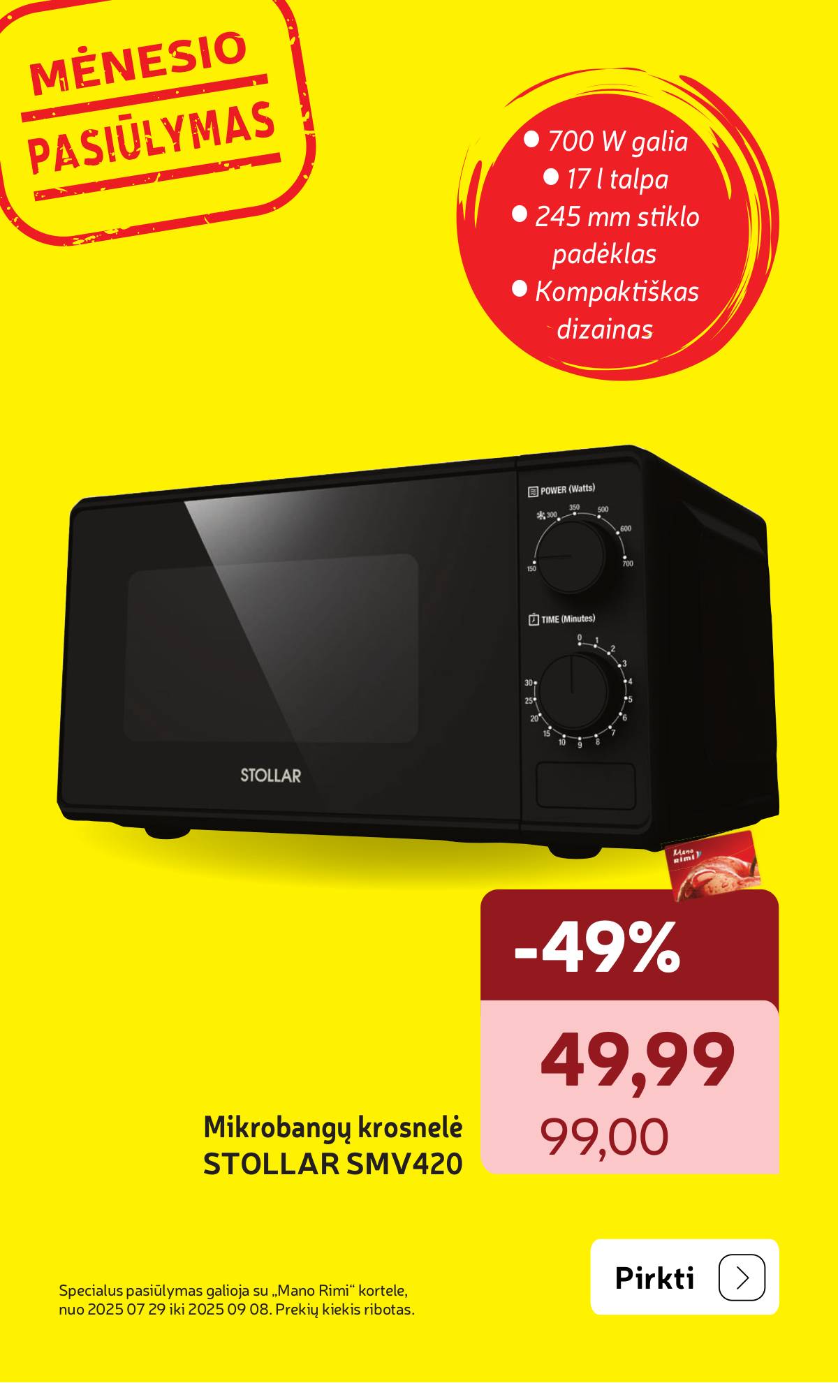 Rimi - RIMI savaitinis akcijų leidinys Nr. 33 | 2025-08-12 - 2025-08-18 16 puslapis