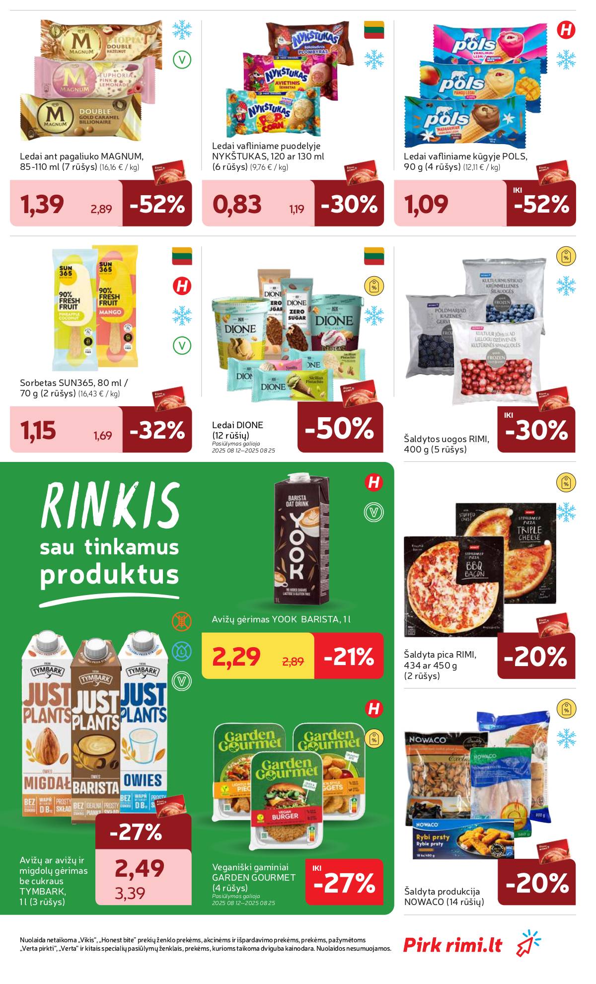 Rimi - RIMI savaitinis akcijų leidinys Nr. 33 | 2025-08-12 - 2025-08-18 17 puslapis