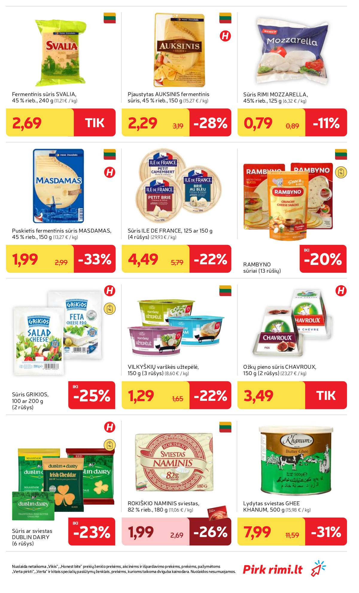 Rimi - RIMI savaitinis akcijų leidinys Nr. 33 | 2025-08-12 - 2025-08-18 19 puslapis