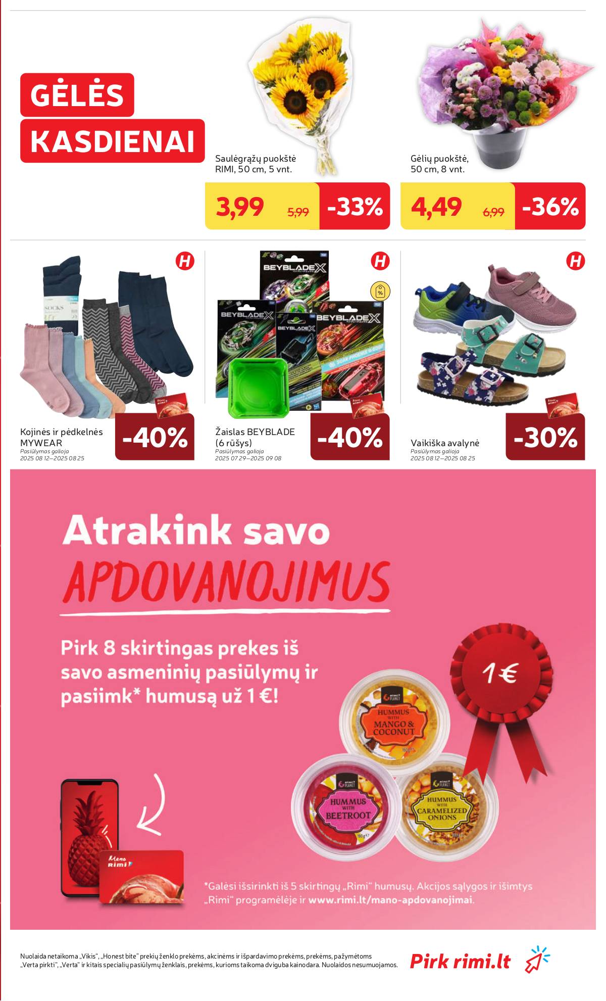 Rimi - RIMI savaitinis akcijų leidinys Nr. 33 | 2025-08-12 - 2025-08-18 37 puslapis