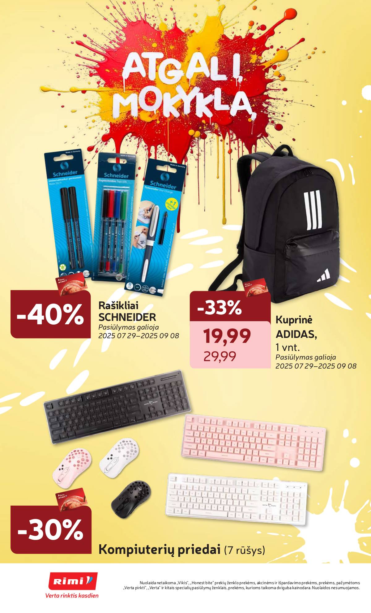 Rimi - RIMI savaitinis akcijų leidinys Nr. 33 | 2025-08-12 - 2025-08-18 6 puslapis