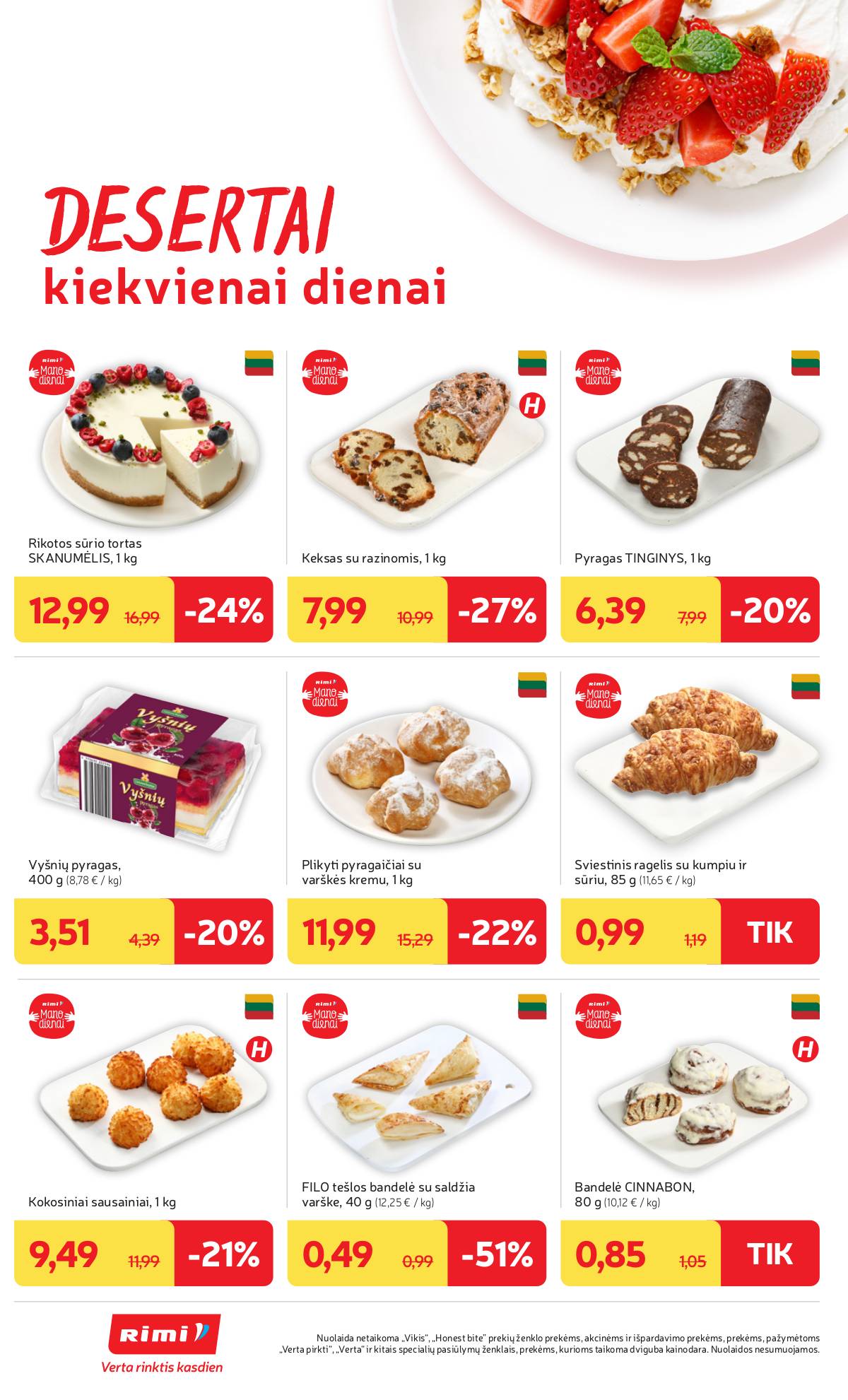 Rimi - RIMI savaitinis akcijų leidinys Nr. 34 | 2025-08-19 - 2025-08-25 10 puslapis