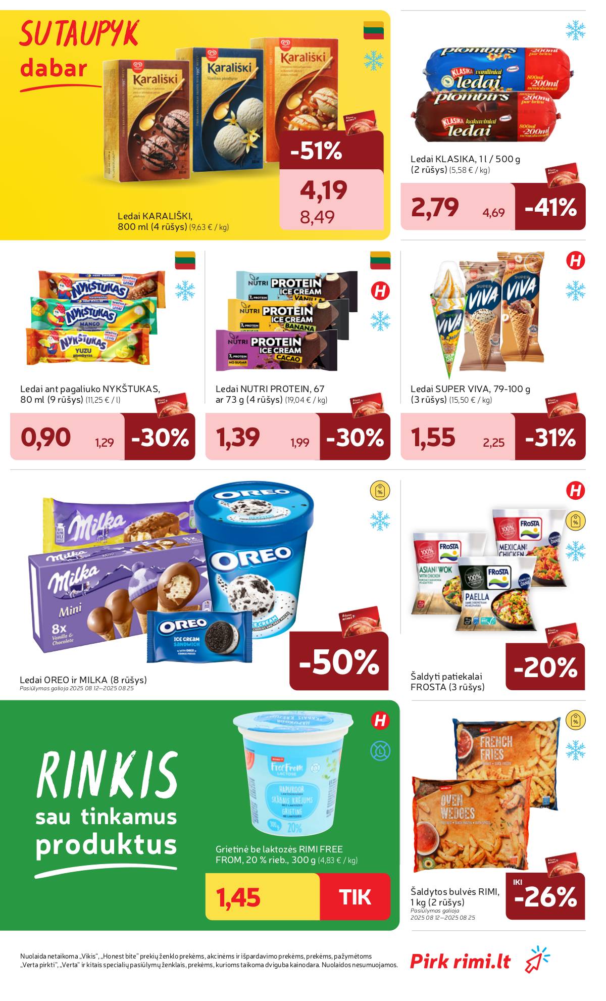 Rimi - RIMI savaitinis akcijų leidinys Nr. 34 | 2025-08-19 - 2025-08-25 15 puslapis
