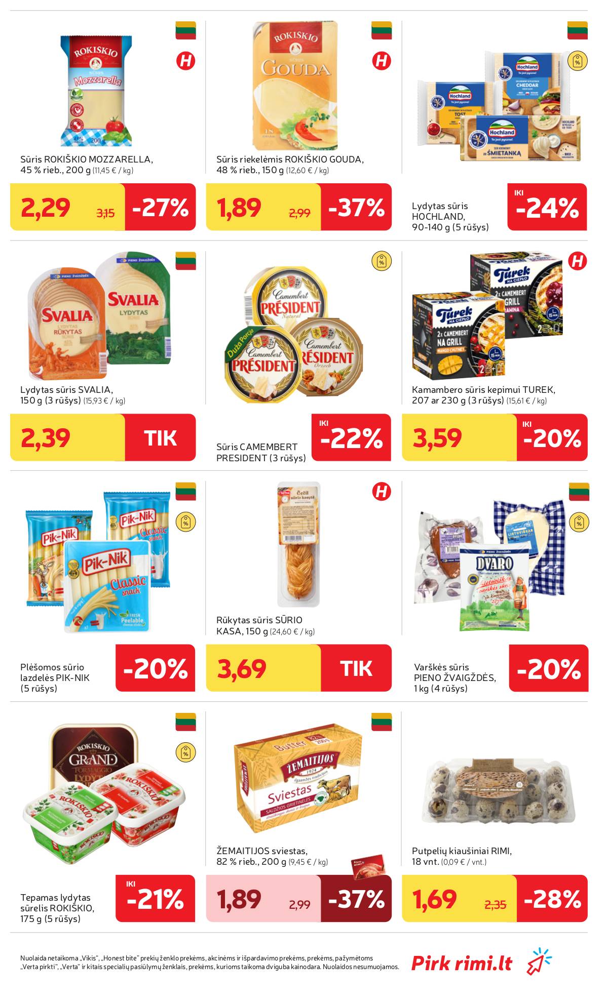 Rimi - RIMI savaitinis akcijų leidinys Nr. 34 | 2025-08-19 - 2025-08-25 17 puslapis