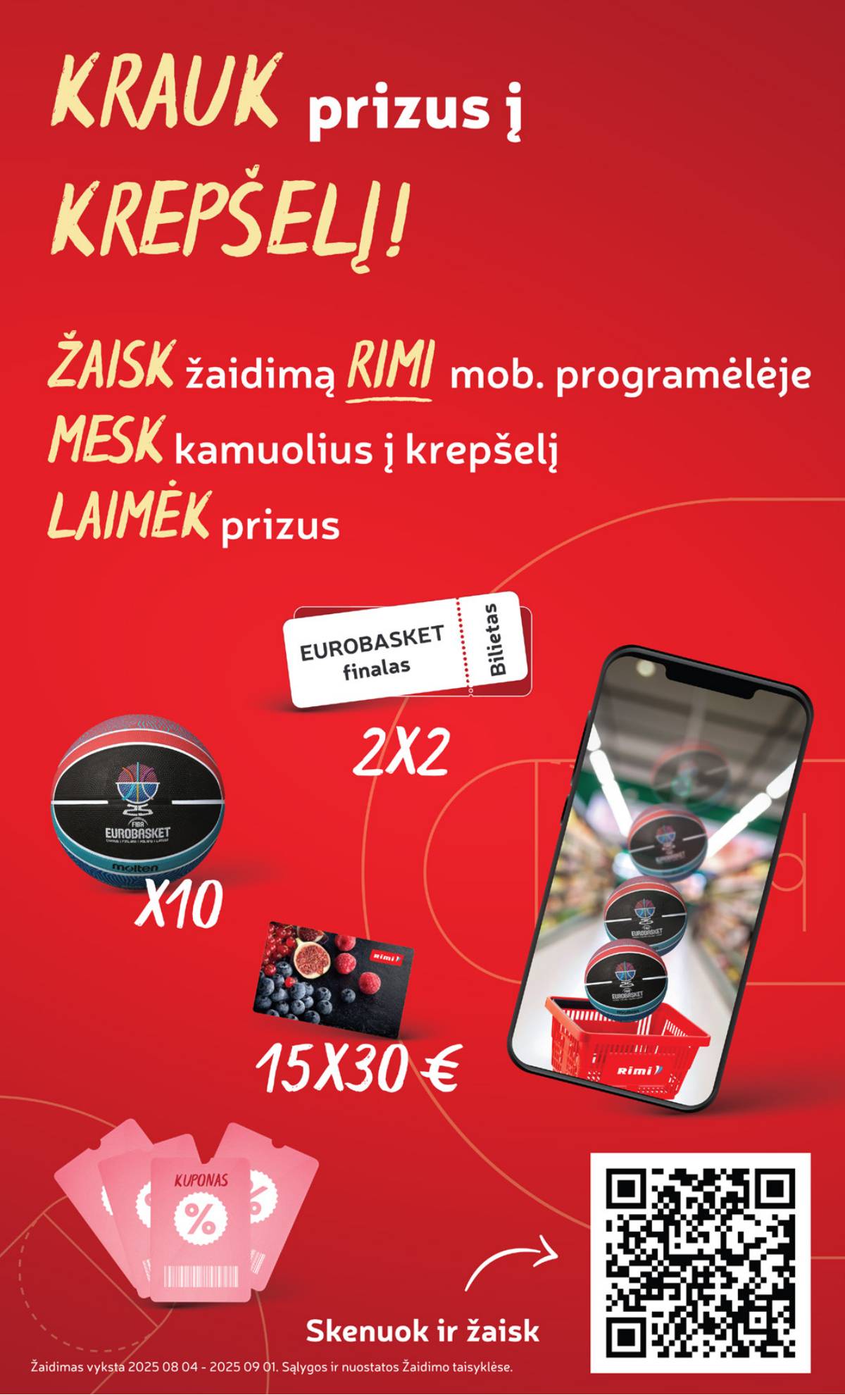 Rimi - RIMI savaitinis akcijų leidinys Nr. 34 | 2025-08-19 - 2025-08-25 30 puslapis