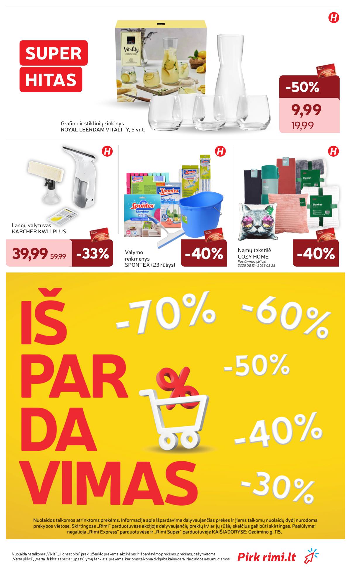 Rimi - RIMI savaitinis akcijų leidinys Nr. 34 | 2025-08-19 - 2025-08-25 35 puslapis