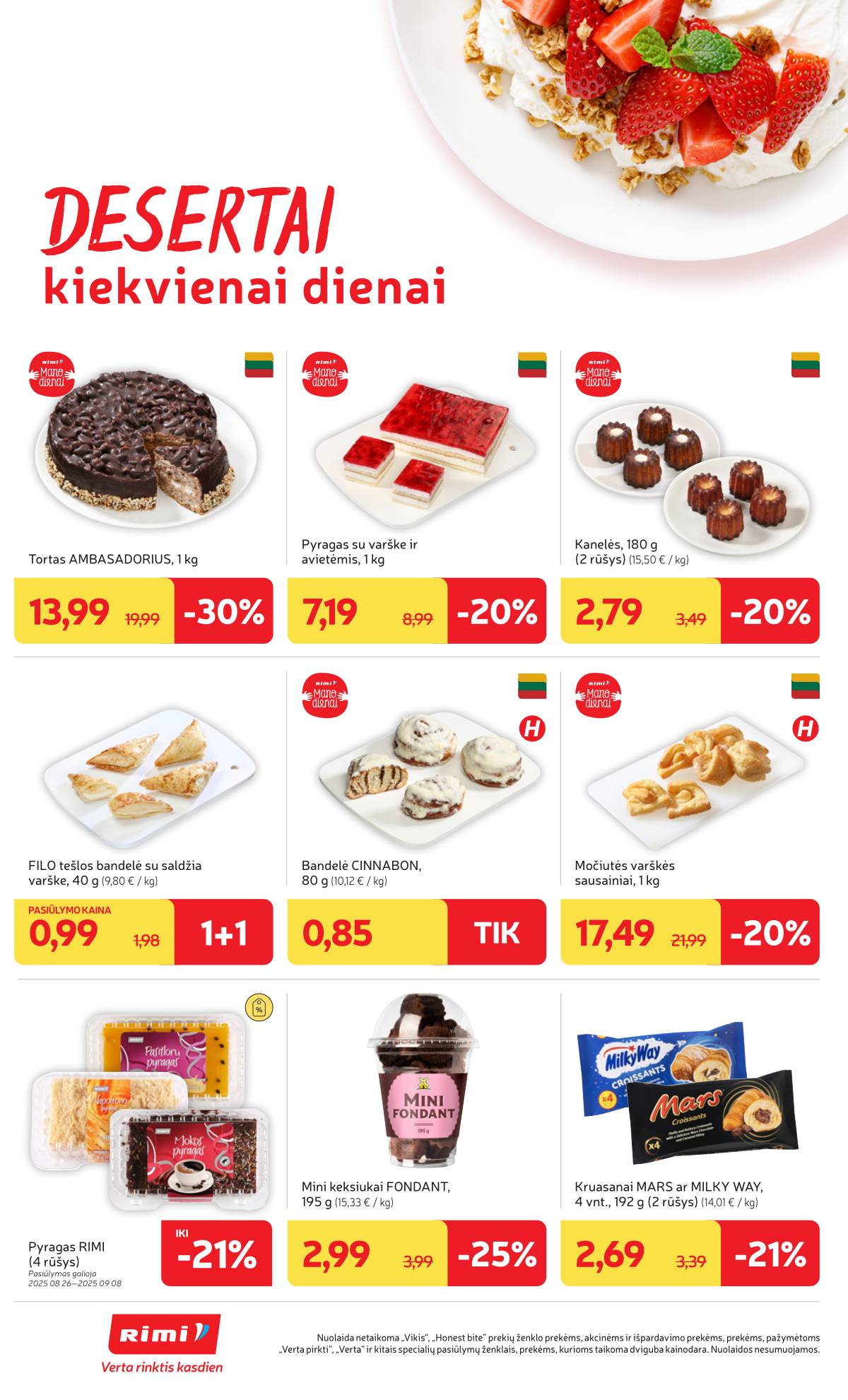 Rimi - RIMI Savaitinis akcijų leidinys Nr. 36 (2025) 12 puslapis