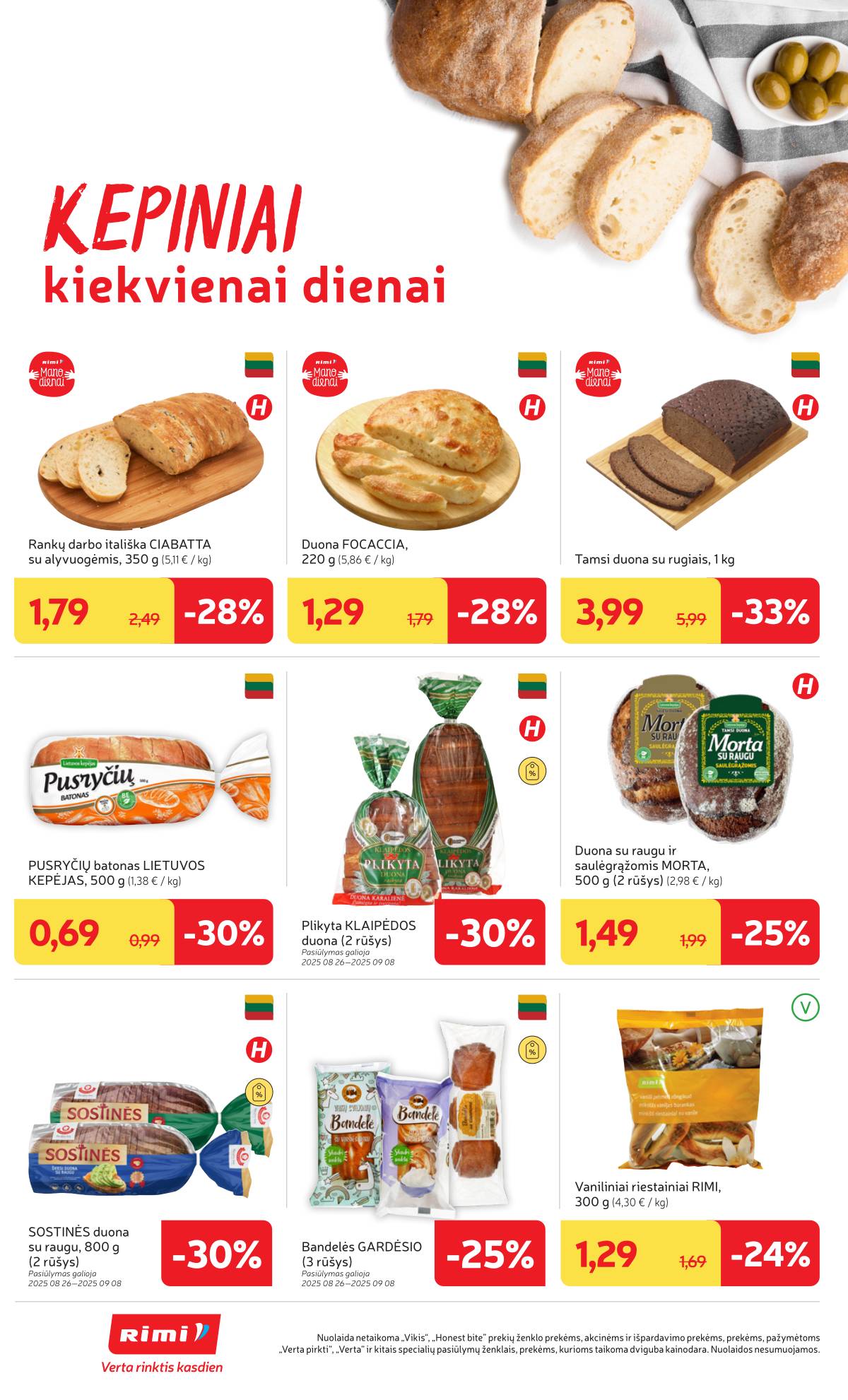 Rimi - RIMI Savaitinis akcijų leidinys Nr. 36 (2025) 14 puslapis