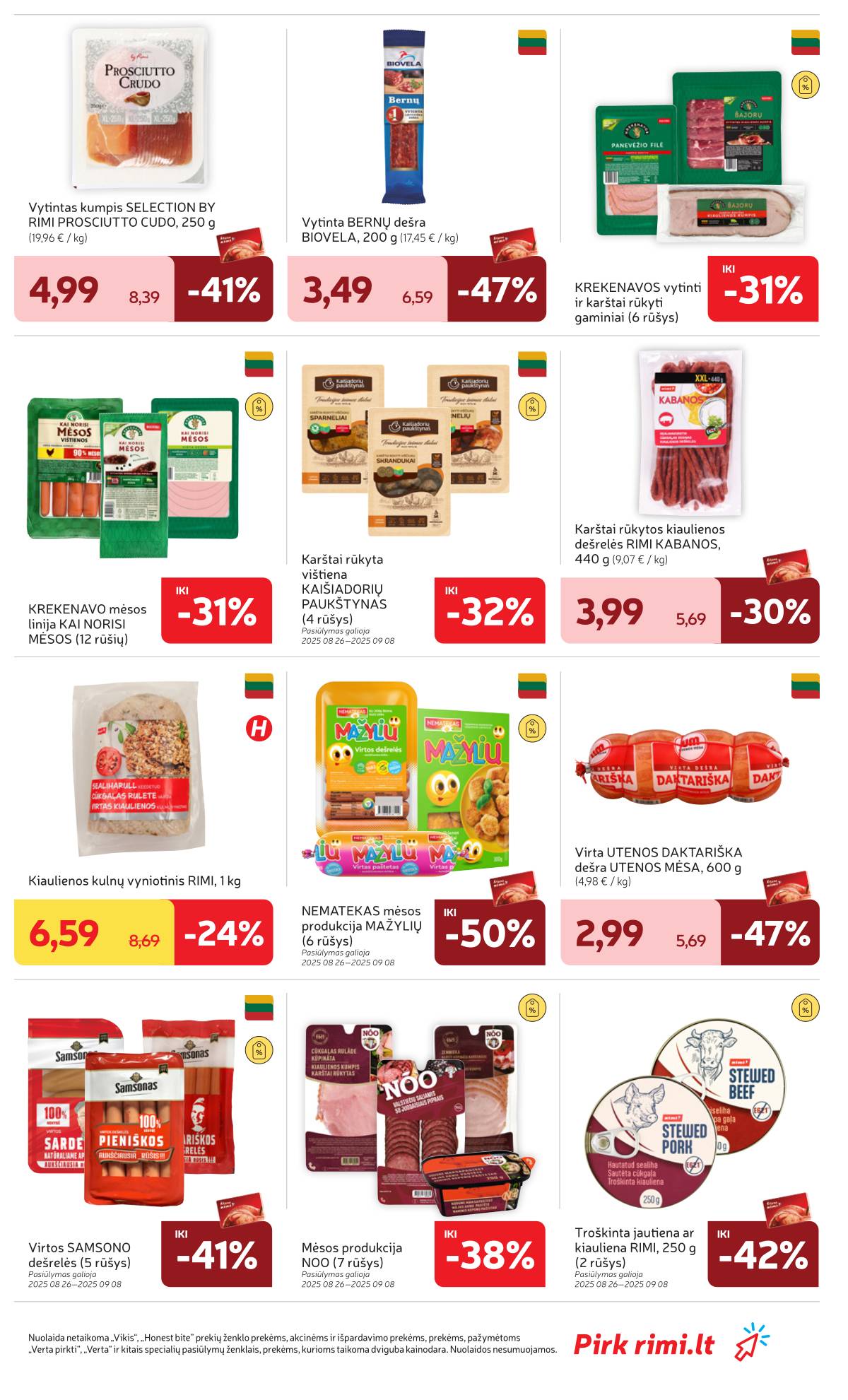 Rimi - RIMI Savaitinis akcijų leidinys Nr. 36 (2025) 15 puslapis