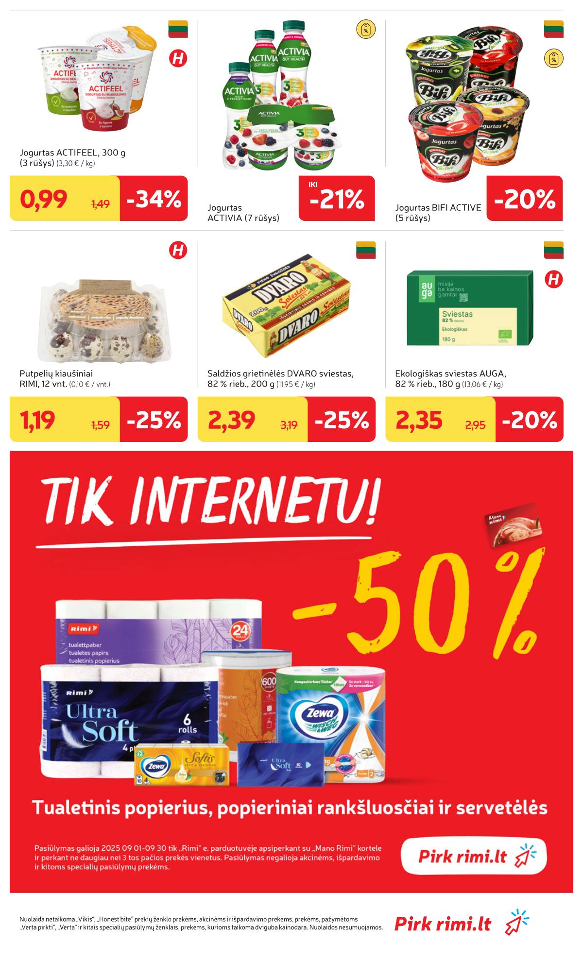 Rimi - RIMI Savaitinis akcijų leidinys Nr. 36 (2025) 21 puslapis