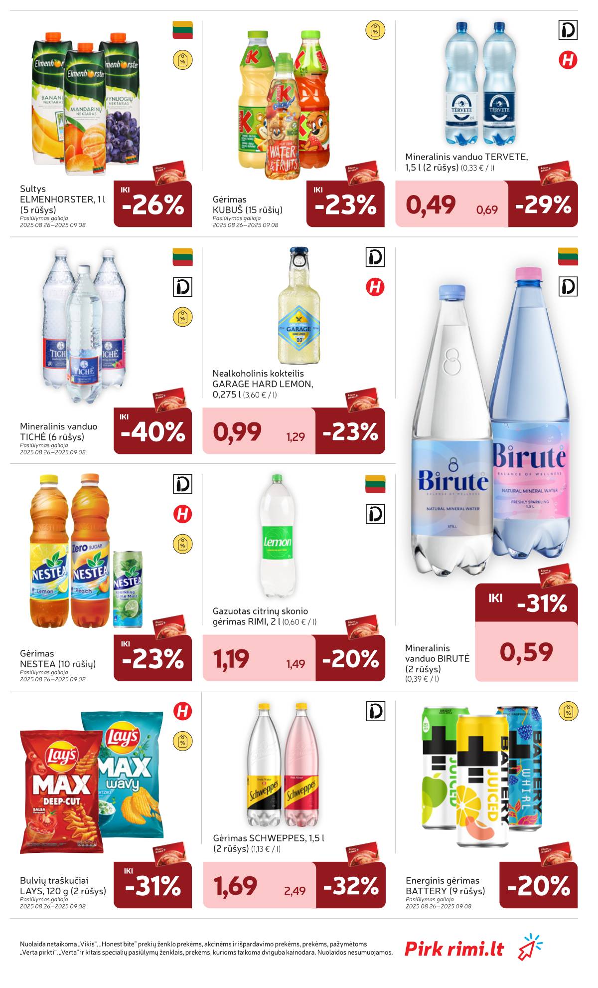 Rimi - RIMI Savaitinis akcijų leidinys Nr. 36 (2025) 27 puslapis