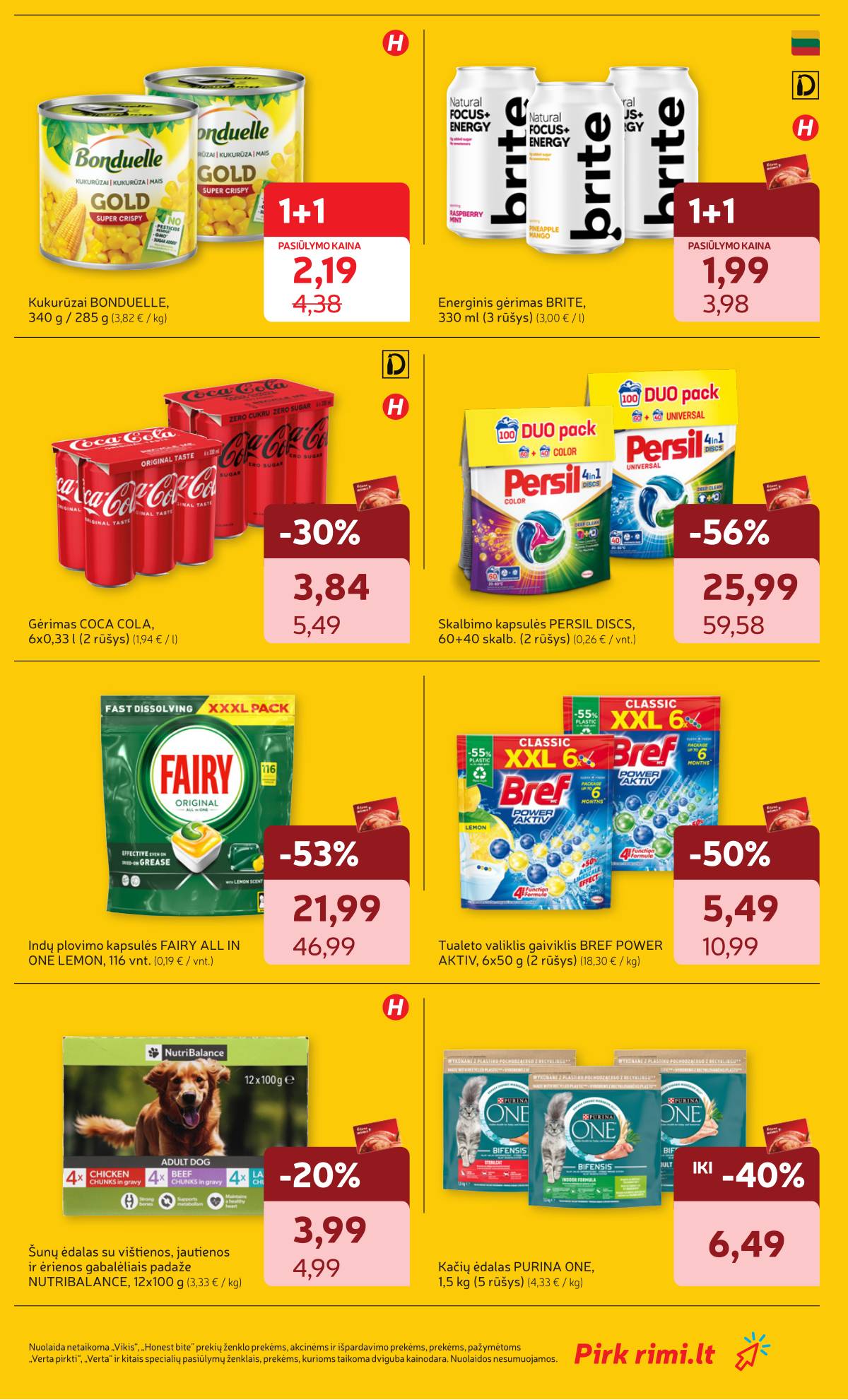 Rimi - RIMI Savaitinis akcijų leidinys Nr. 36 (2025) 3 puslapis