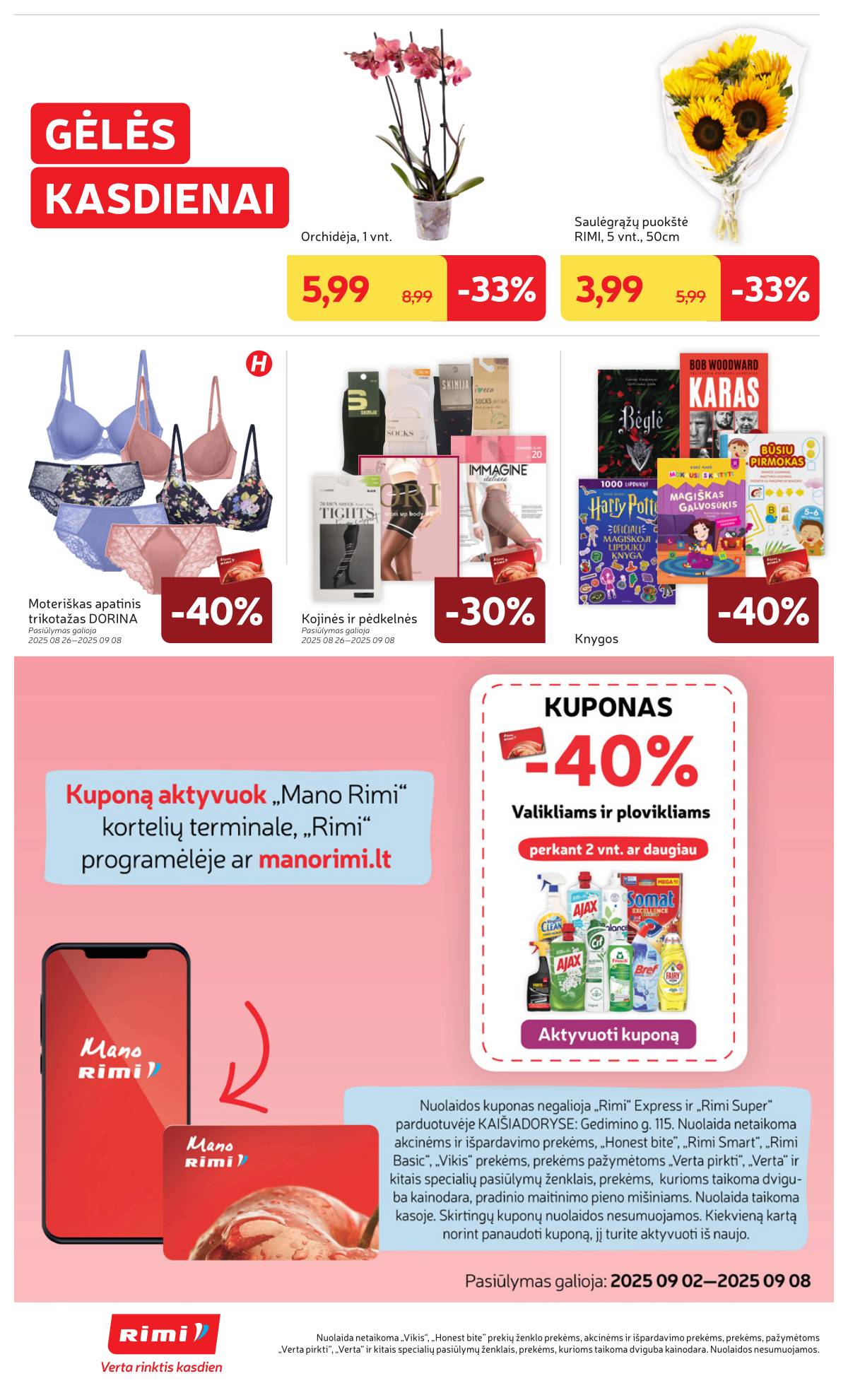 Rimi - RIMI Savaitinis akcijų leidinys Nr. 36 (2025) 34 puslapis