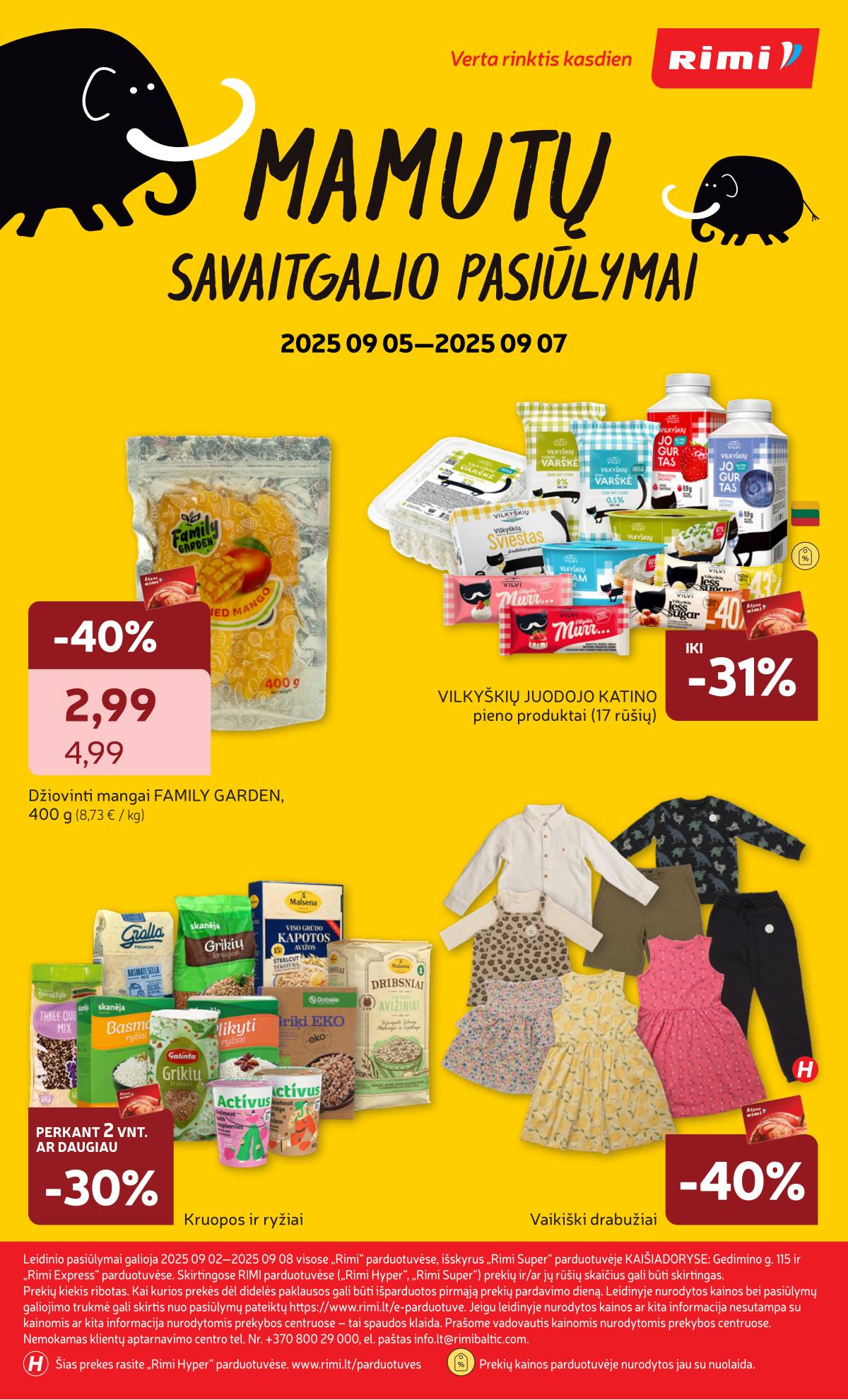 Rimi - RIMI Savaitinis akcijų leidinys Nr. 36 (2025) 37 puslapis