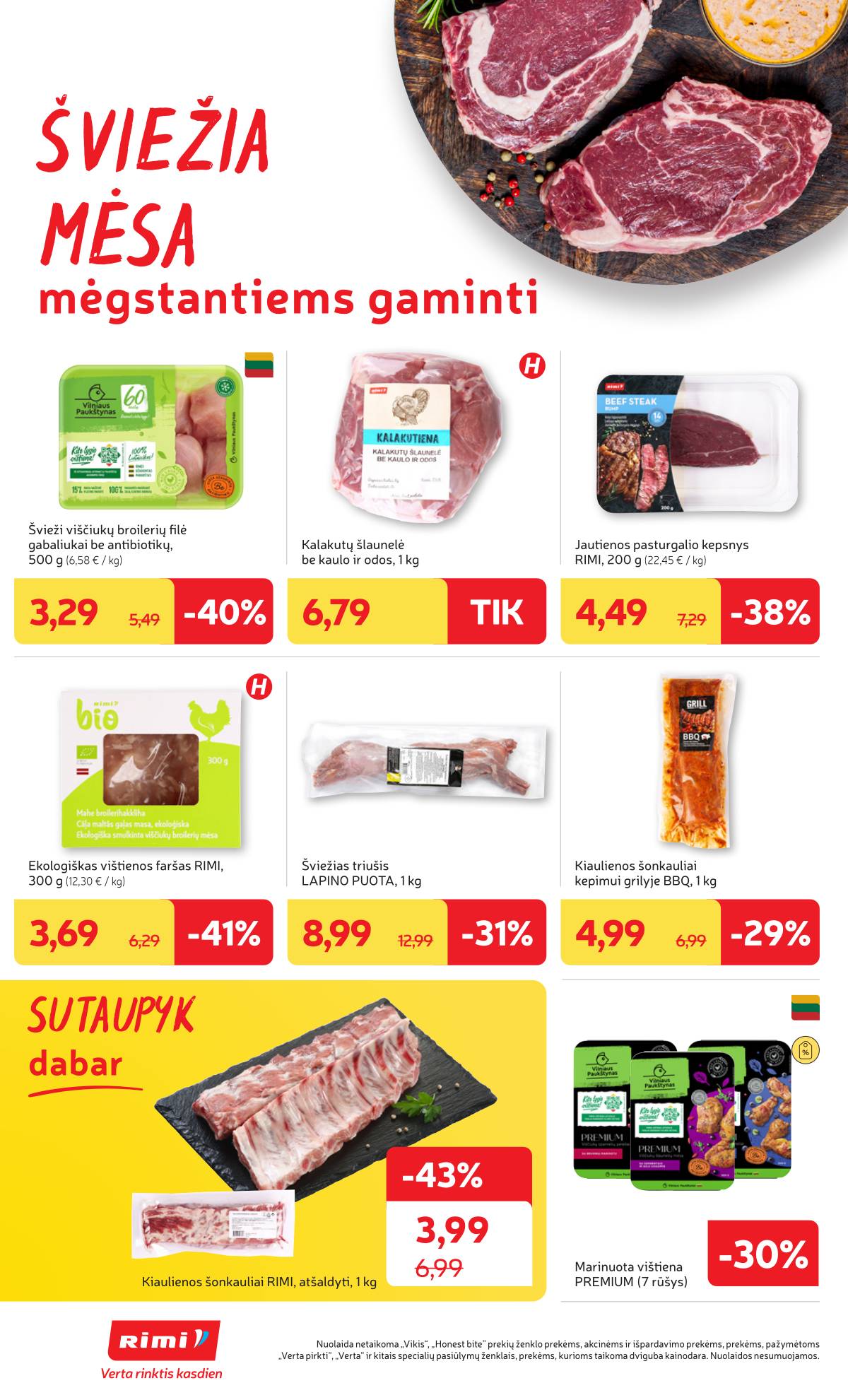 Rimi - RIMI Savaitinis akcijų leidinys | 2025-09-09 - 2025-09-15 6 puslapis