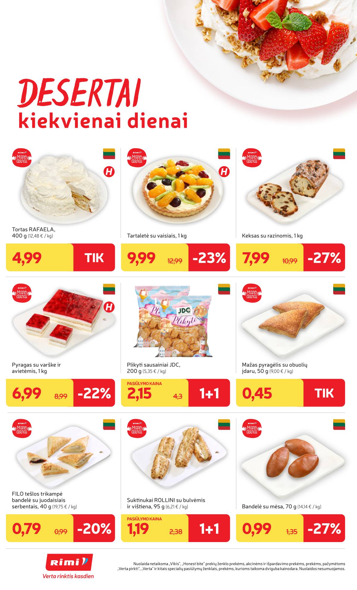 Rimi - RIMI Savaitinis akcijų leidinys | 2025-09-16 - 2025-09-22 12 puslapis