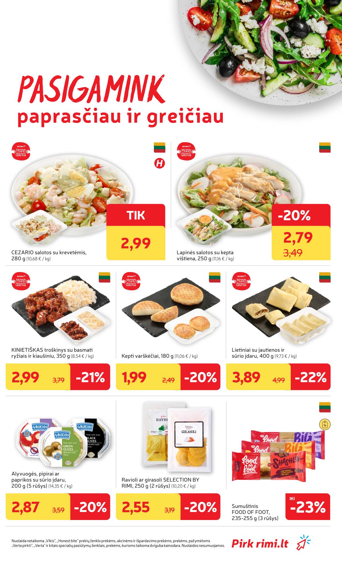 Rimi - RIMI Savaitinis akcijų leidinys | 2025-09-16 - 2025-09-22 13 puslapis