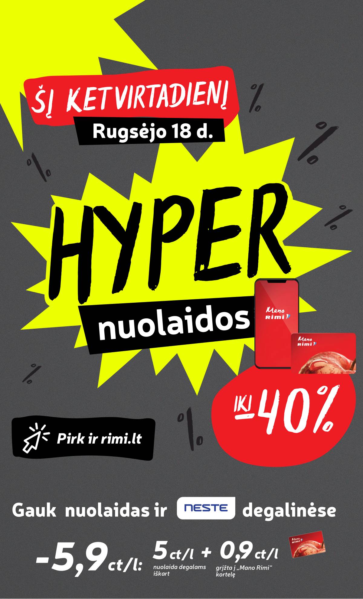 Rimi - RIMI Savaitinis akcijų leidinys | 2025-09-16 - 2025-09-22 2 puslapis