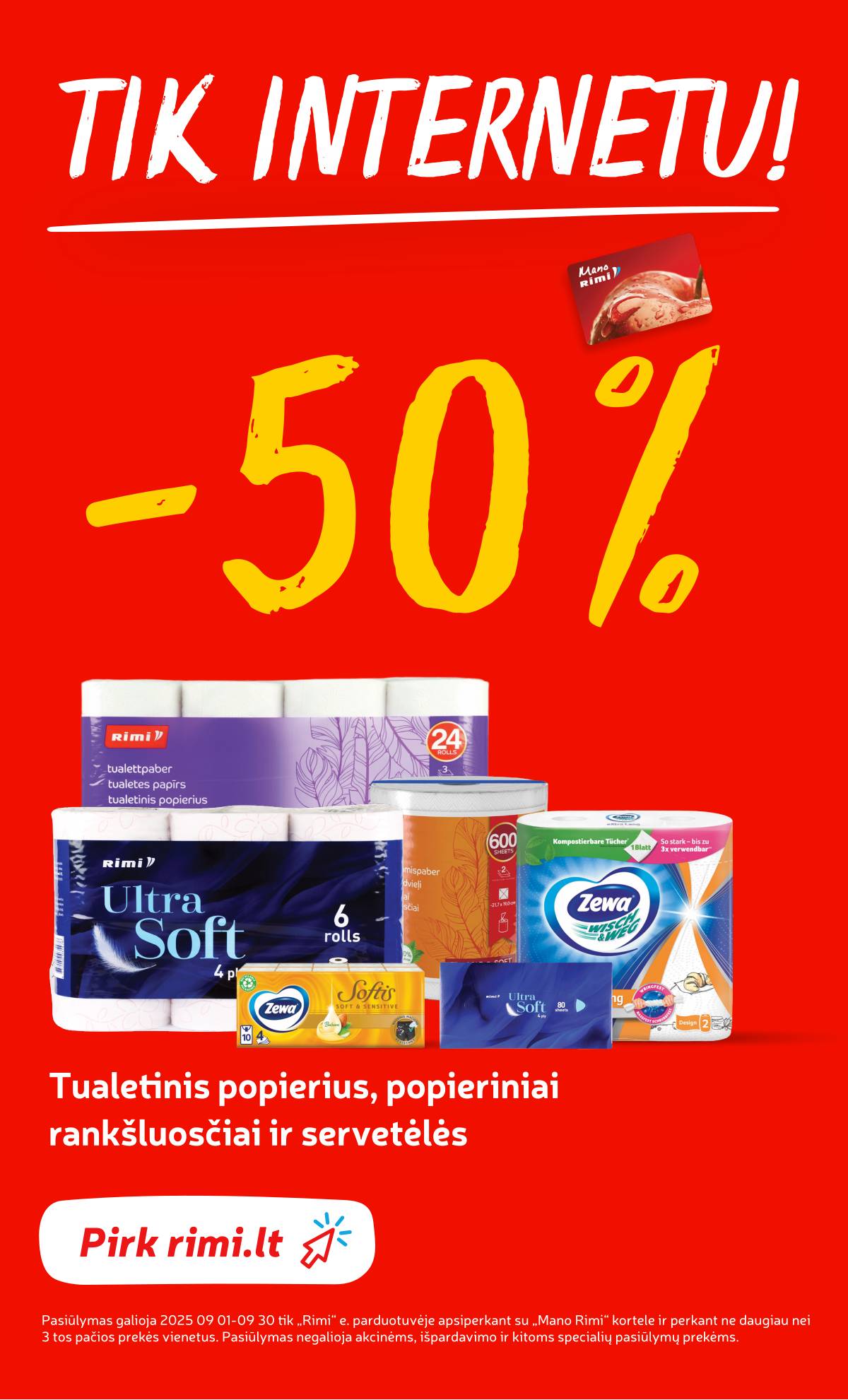 Rimi - RIMI Savaitinis akcijų leidinys | 2025-09-16 - 2025-09-22 22 puslapis