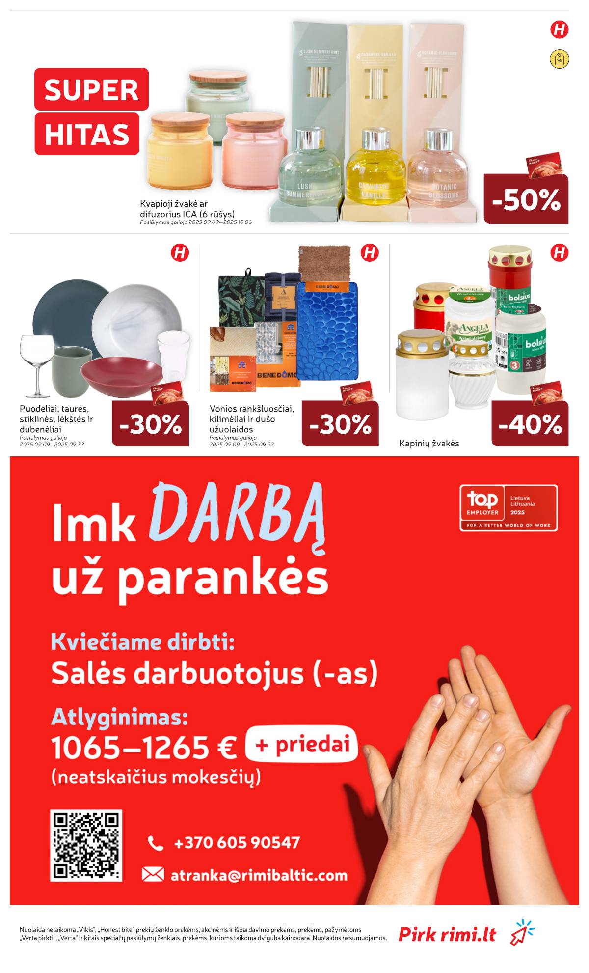 Rimi - RIMI Savaitinis akcijų leidinys | 2025-09-16 - 2025-09-22 35 puslapis