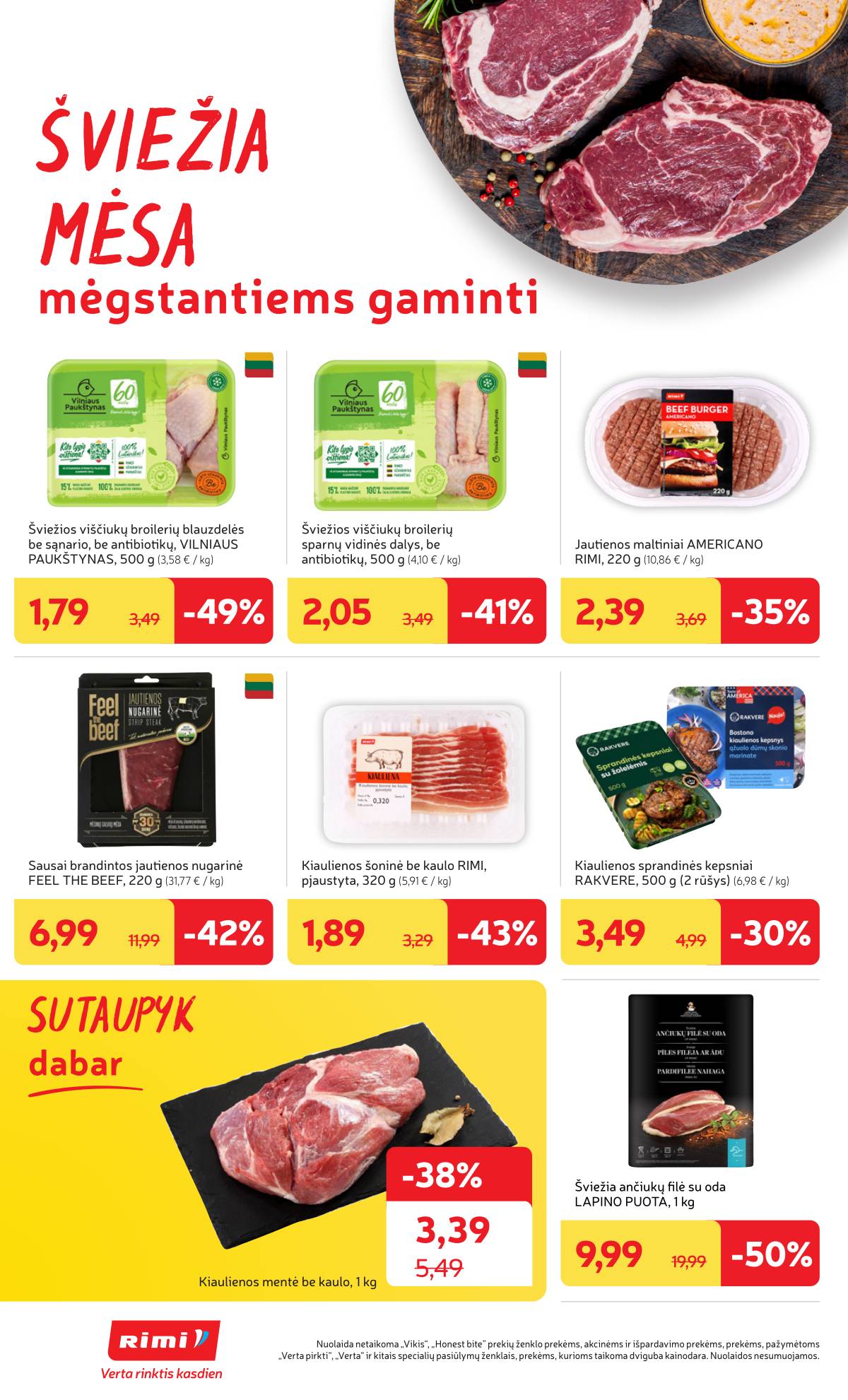 Rimi - RIMI Savaitinis akcijų leidinys | 2025-09-16 - 2025-09-22 6 puslapis