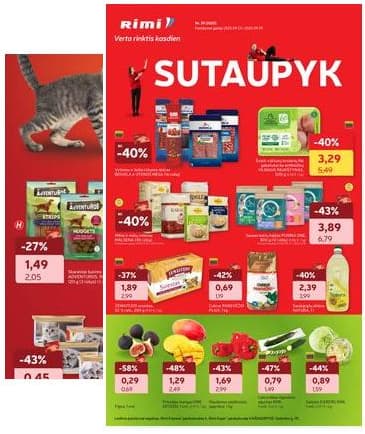 Rimi - Savaitinis akcijų leidinys Nr. 39 (2025) 2025-09-23 – 2025-09-29