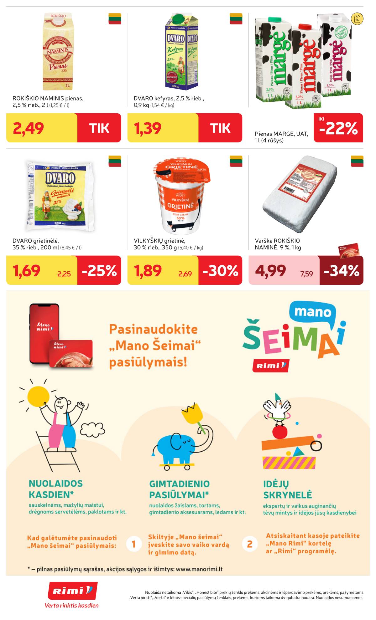 Rimi - Savaitinis akcijų leidinys Nr. 39 (2025) 16 puslapis