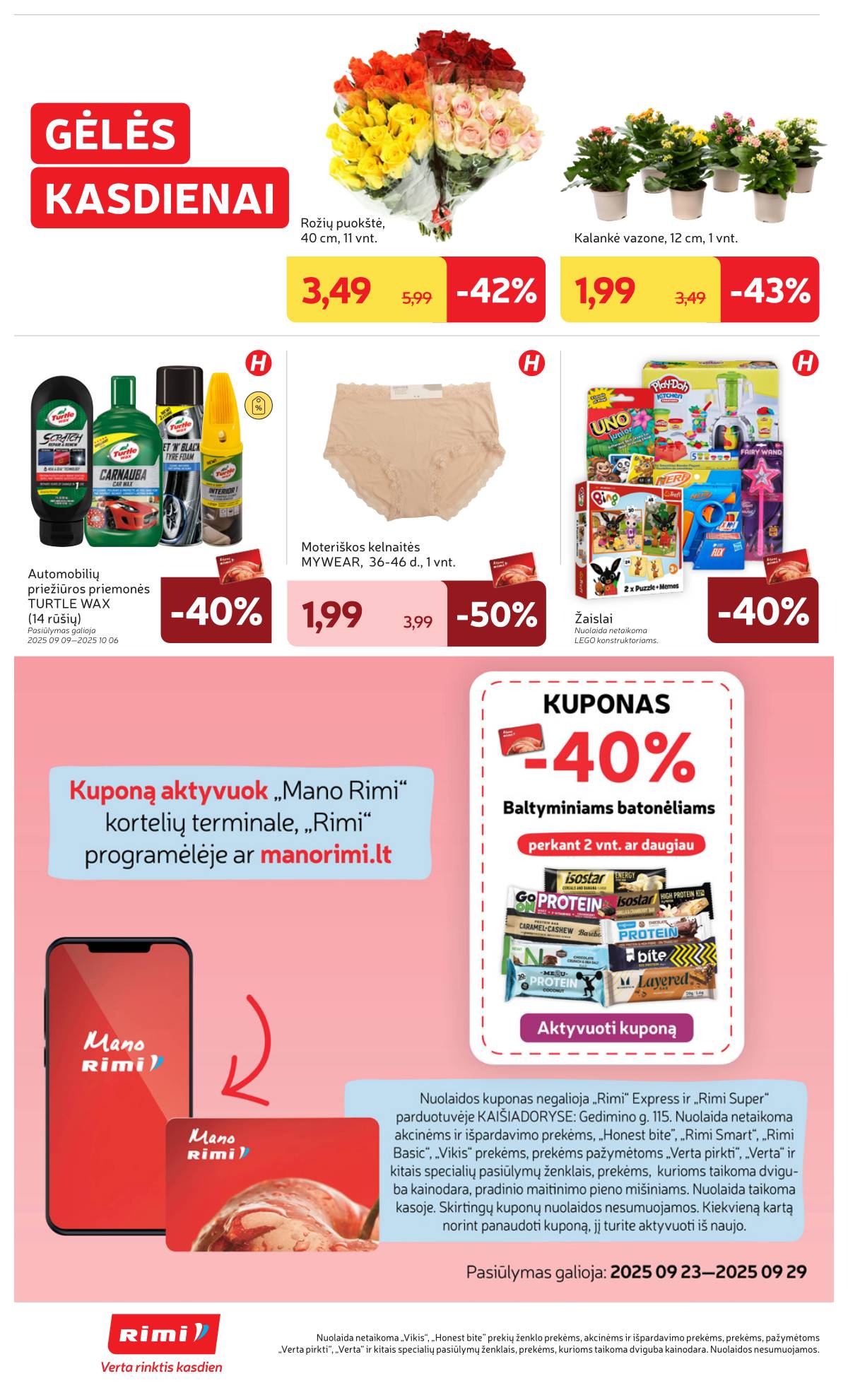 Rimi - Savaitinis akcijų leidinys Nr. 39 (2025) 29 puslapis