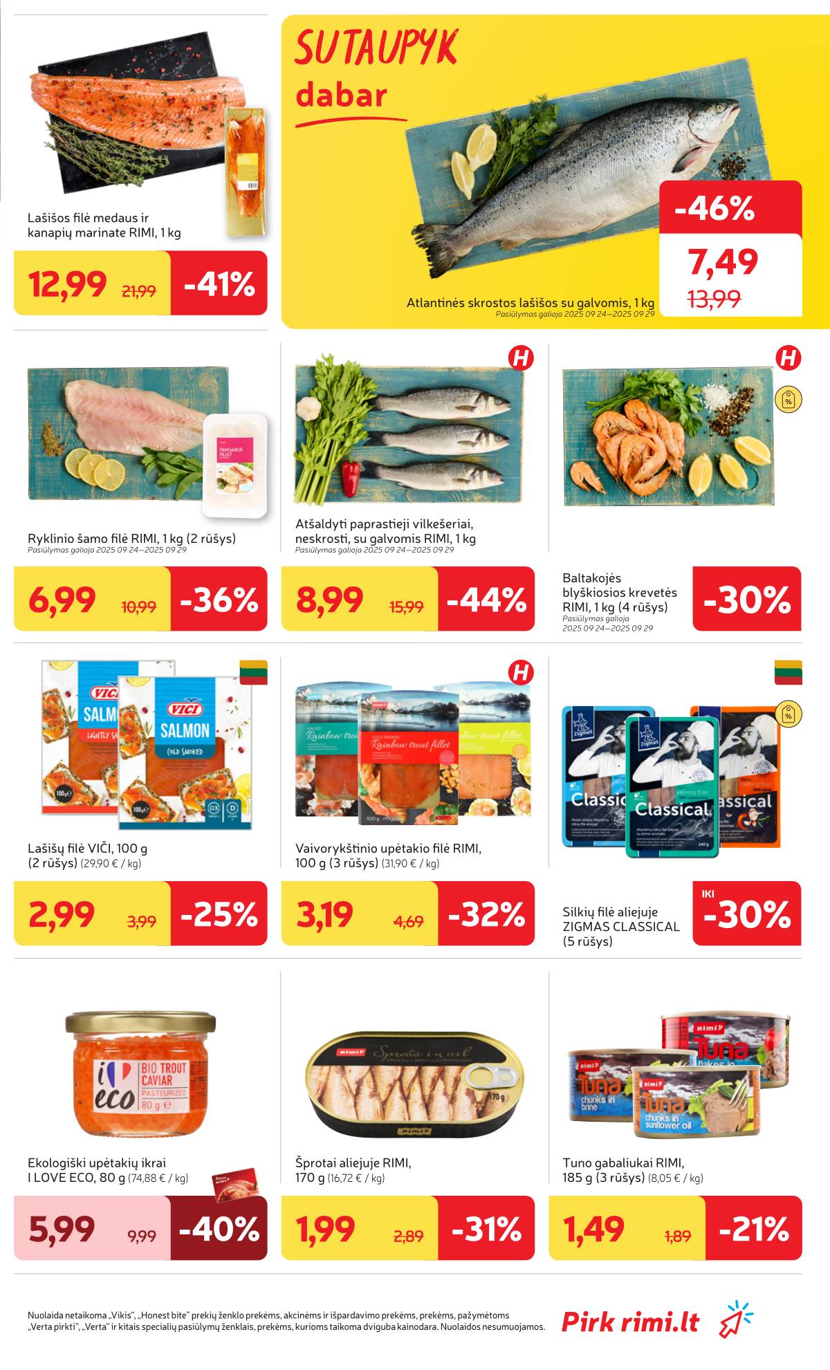 Rimi - Savaitinis akcijų leidinys Nr. 39 (2025) 5 puslapis