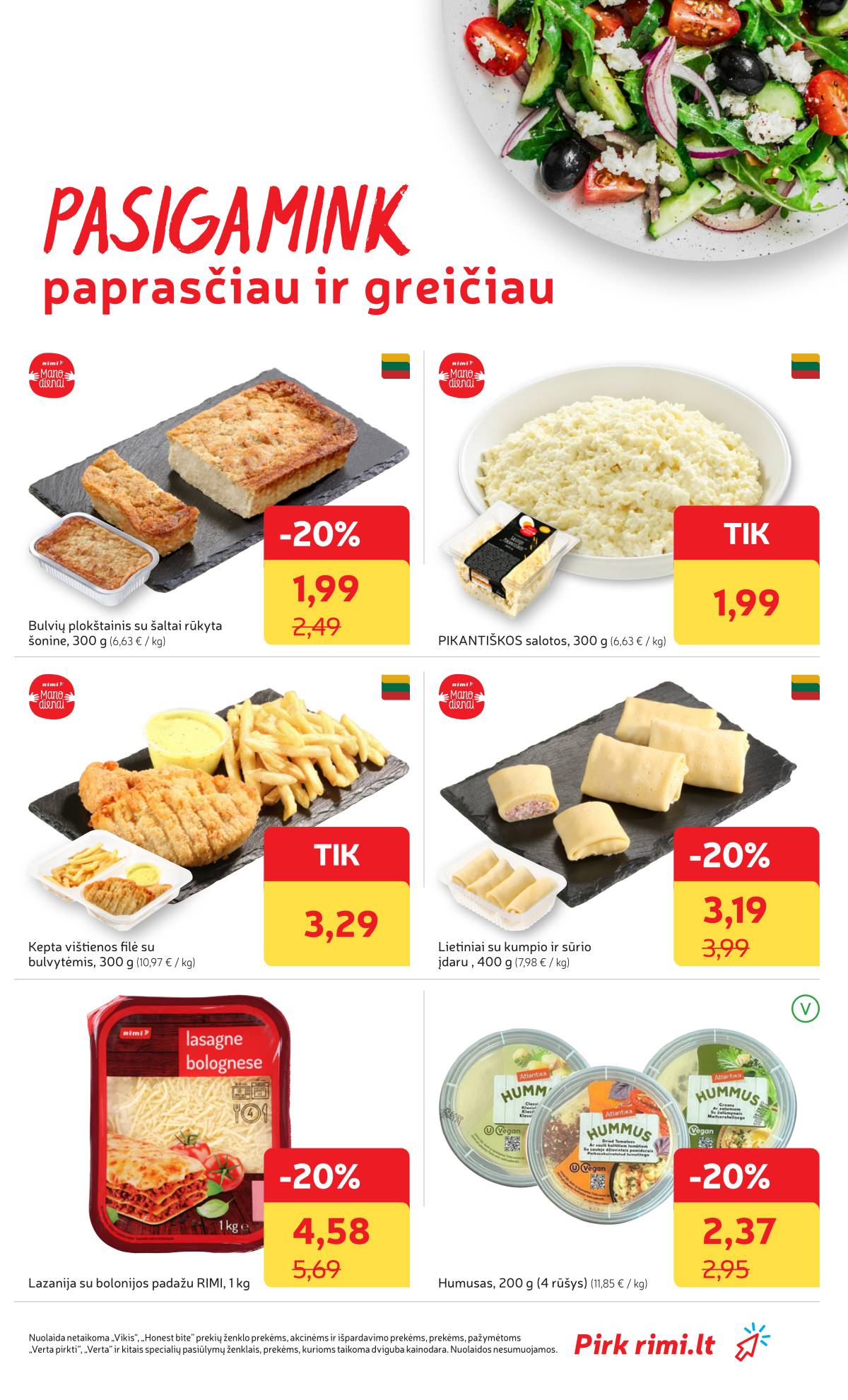 Rimi - Savaitinis akcijų leidinys Nr. 39 (2025) 9 puslapis