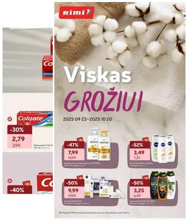 Rimi - GROŽIO prekių katalogas 2025-09-23 – 2025-10-20