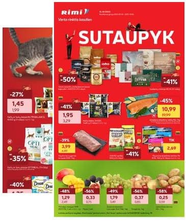 Rimi - Savaitinis akcijų leidinys Nr. 40 (2025)
 2025-09-30 – 2025-10-06