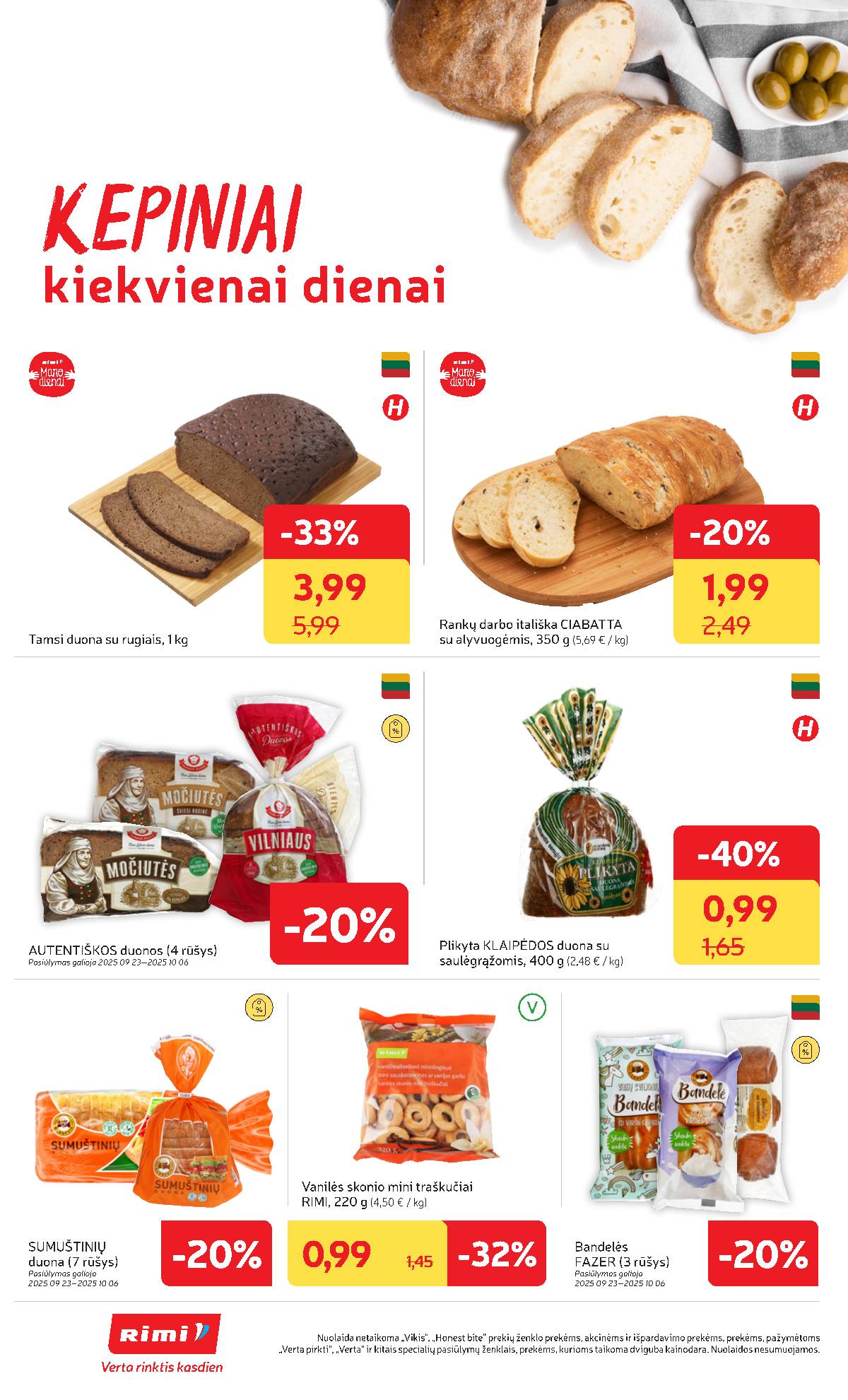 Rimi - Savaitinis akcijų leidinys Nr. 40 (2025)
10 puslapis