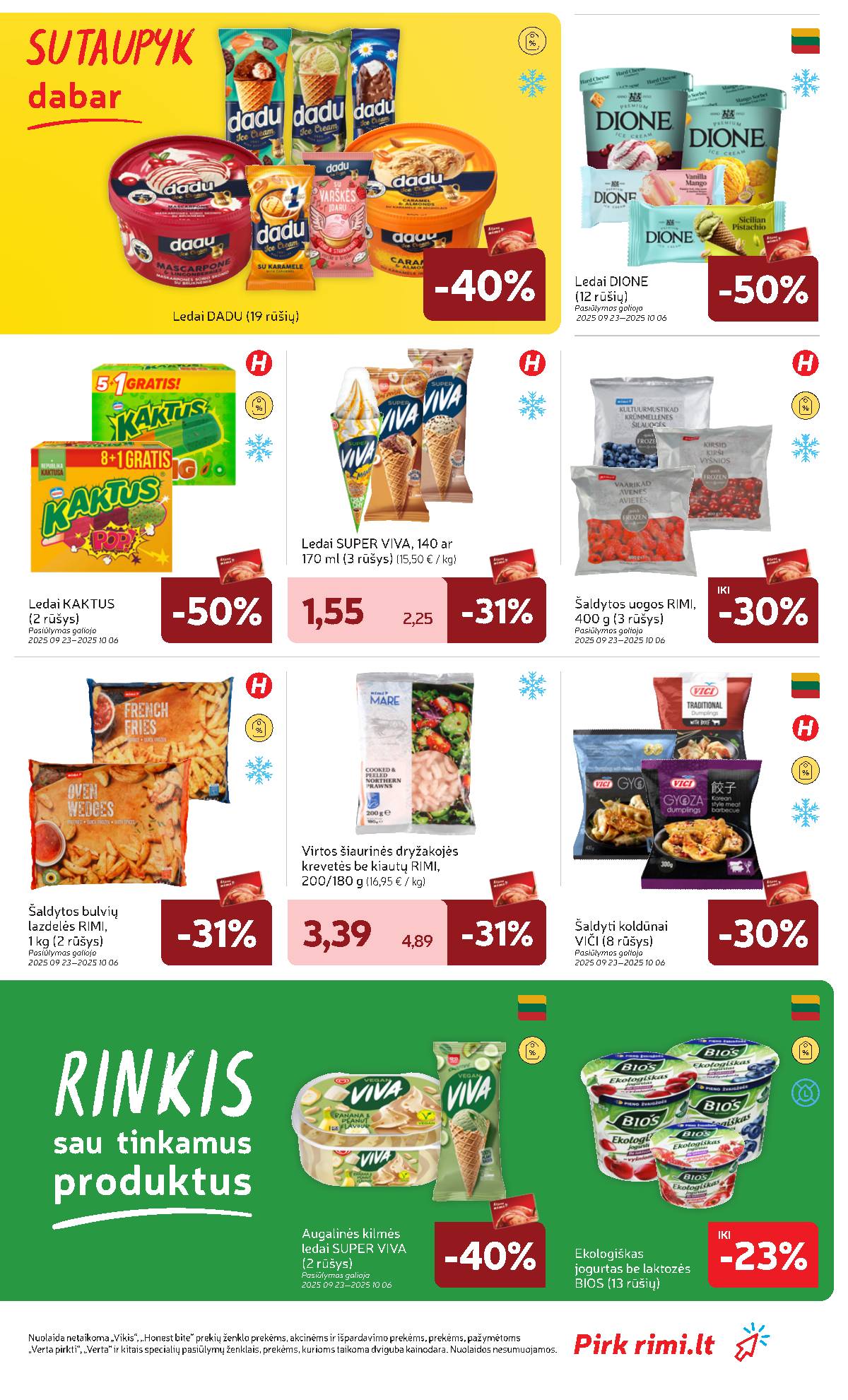Rimi - Savaitinis akcijų leidinys Nr. 40 (2025)
13 puslapis