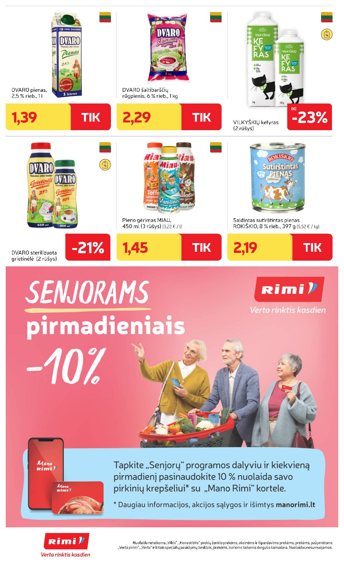 Rimi - Savaitinis akcijų leidinys Nr. 40 (2025)
16 puslapis