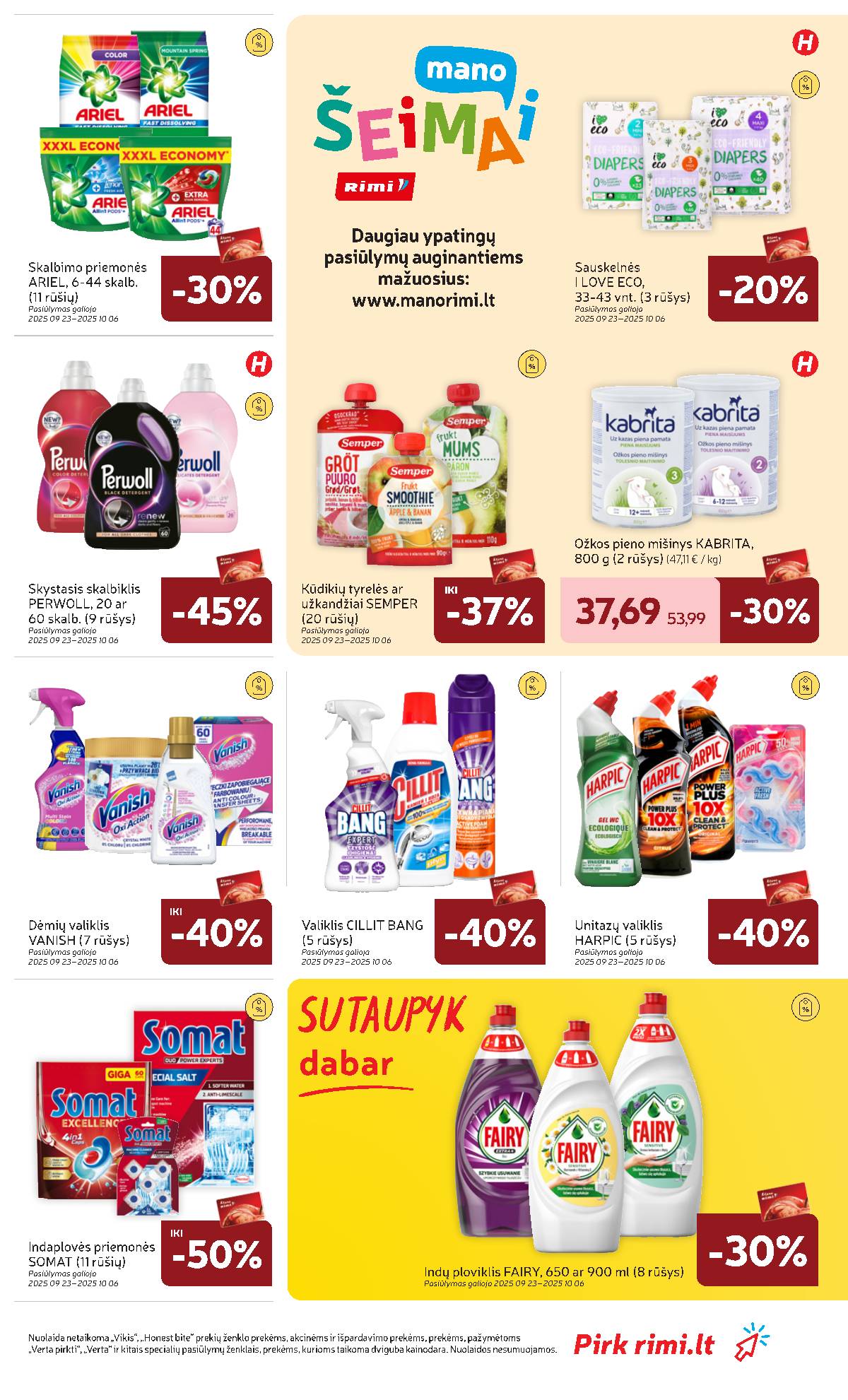 Rimi - Savaitinis akcijų leidinys Nr. 40 (2025)
27 puslapis