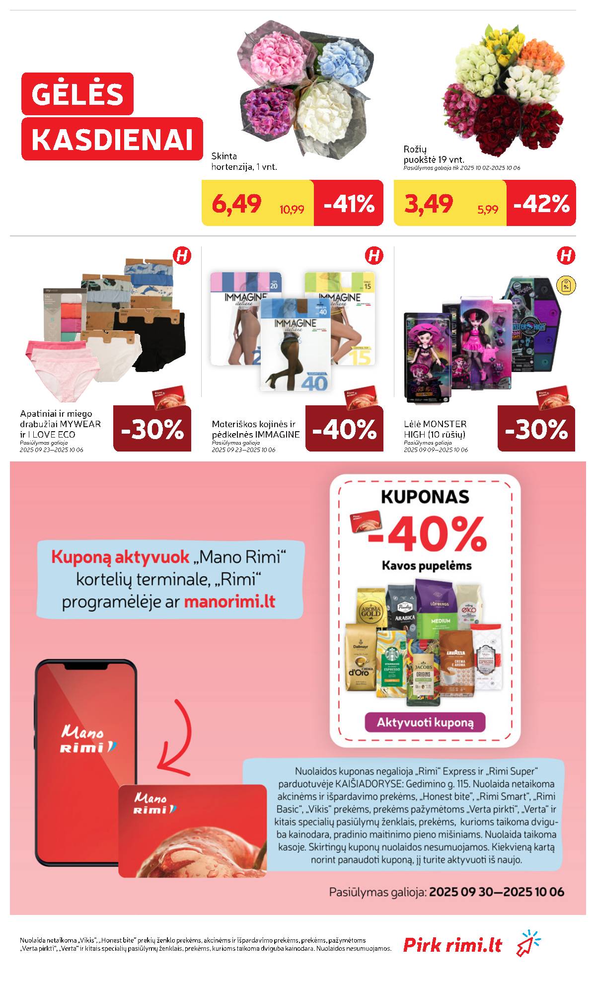Rimi - Savaitinis akcijų leidinys Nr. 40 (2025)
29 puslapis