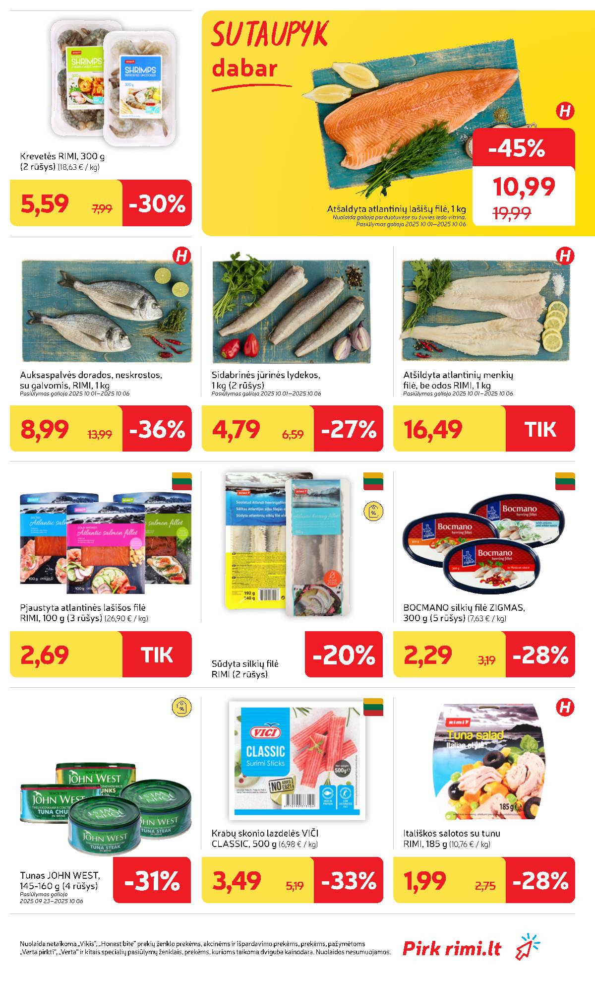 Rimi - Savaitinis akcijų leidinys Nr. 40 (2025)
5 puslapis