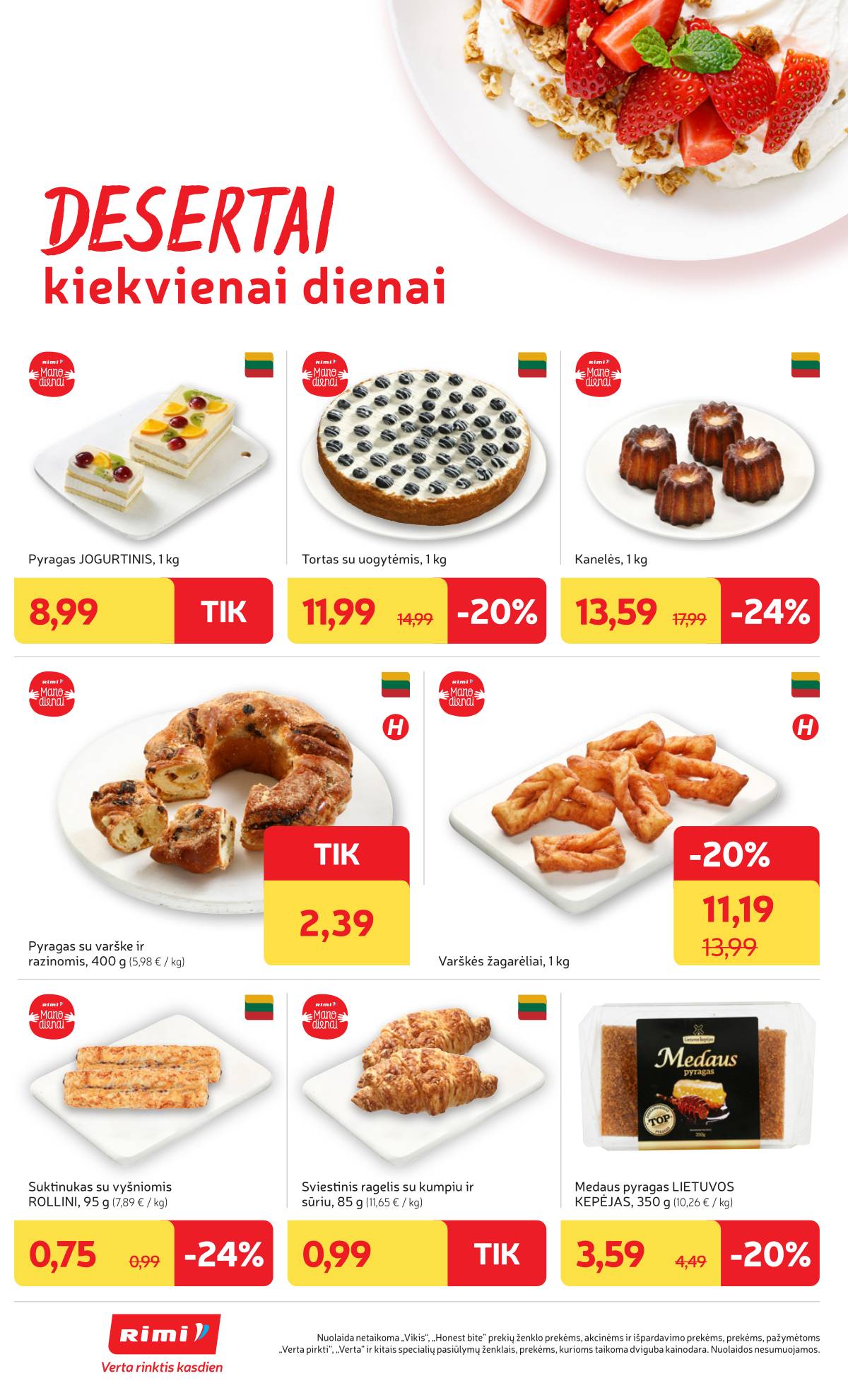 Rimi - RIMI akcijų leidinys Nr. 41 | 2025-10-07 - 2025-10-13 12 puslapis
