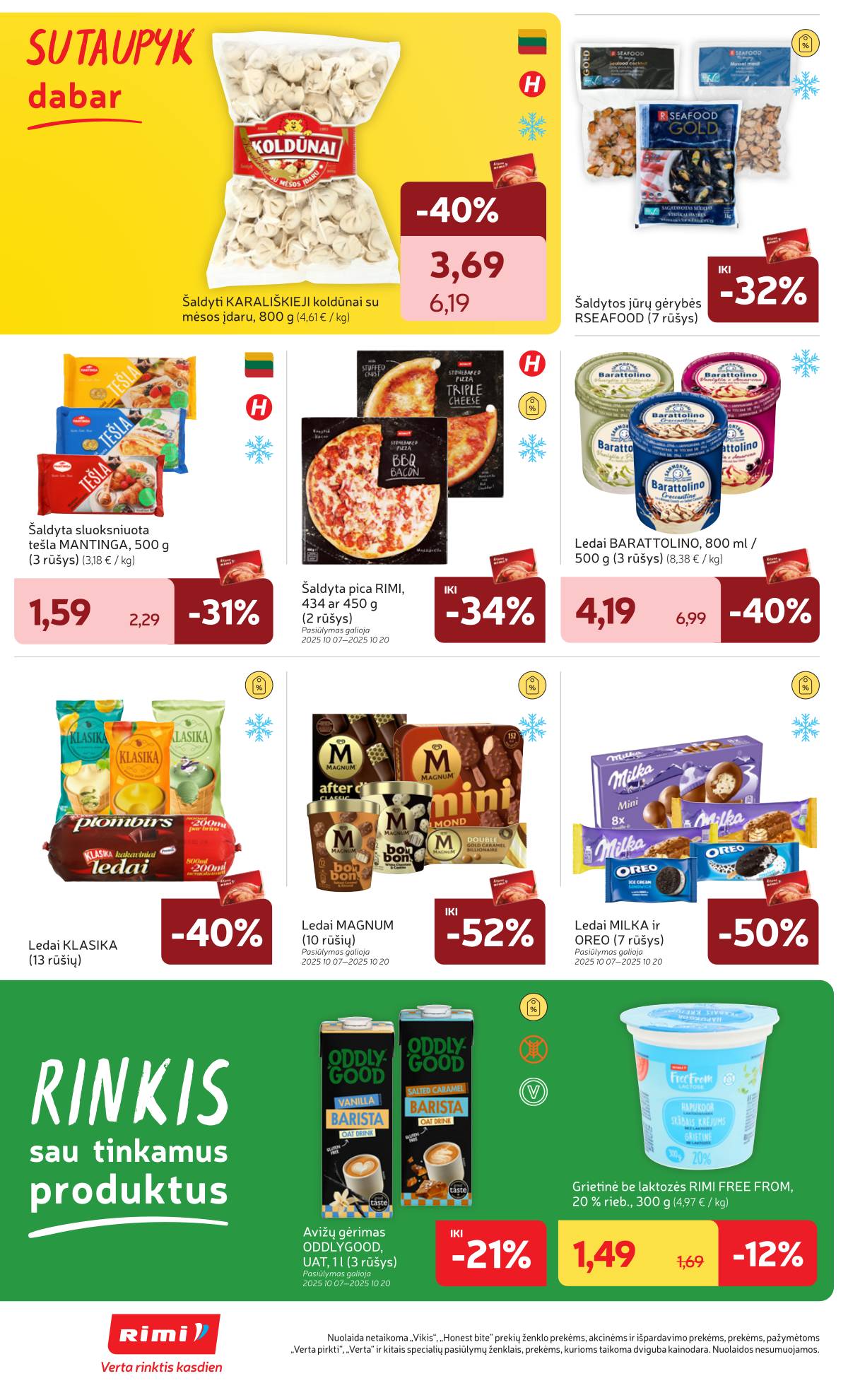 Rimi - RIMI akcijų leidinys Nr. 41 | 2025-10-07 - 2025-10-13 17 puslapis