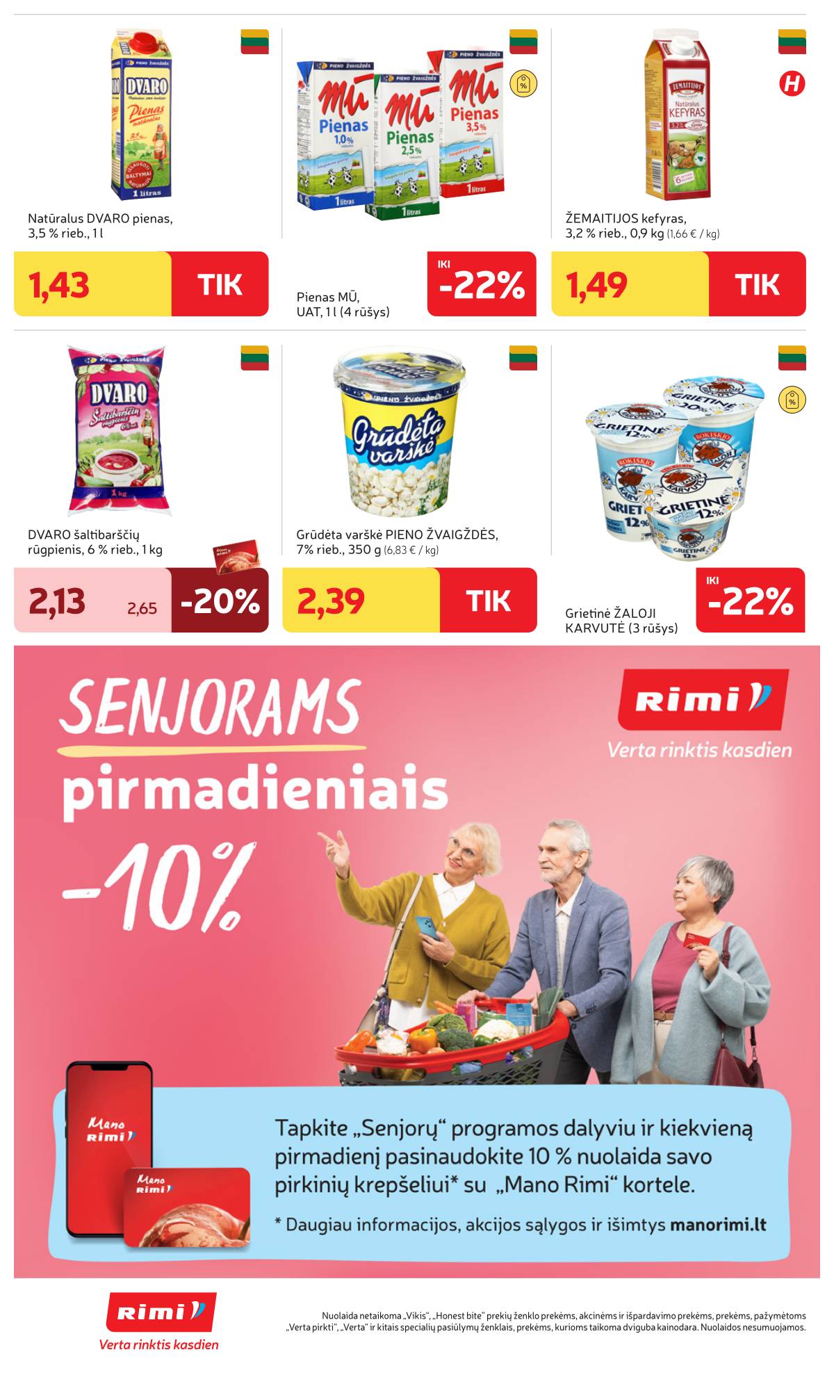 Rimi - RIMI akcijų leidinys Nr. 41 | 2025-10-07 - 2025-10-13 20 puslapis