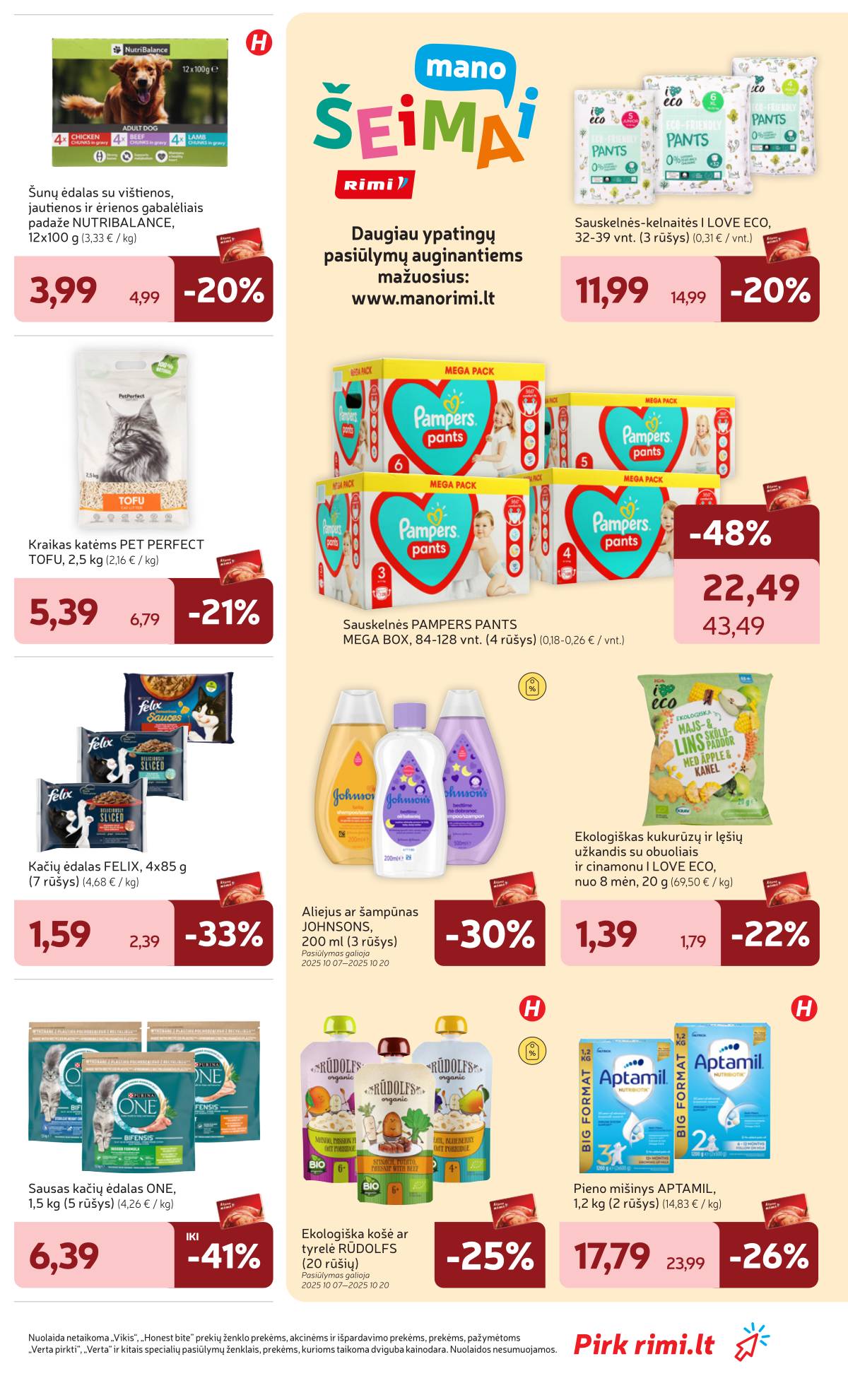 Rimi - RIMI akcijų leidinys Nr. 41 | 2025-10-07 - 2025-10-13 35 puslapis
