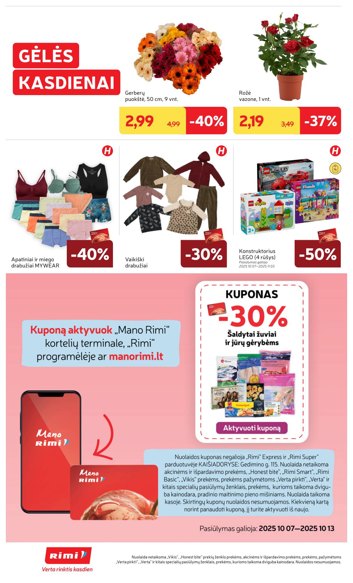 Rimi - RIMI akcijų leidinys Nr. 41 | 2025-10-07 - 2025-10-13 36 puslapis