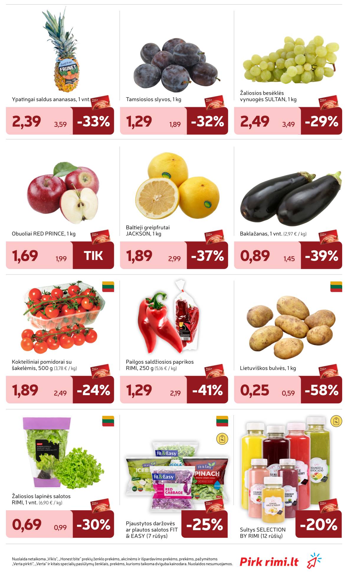 Rimi - RIMI akcijų leidinys Nr. 42 | 2025-10-14 - 2025-10-20 11 puslapis