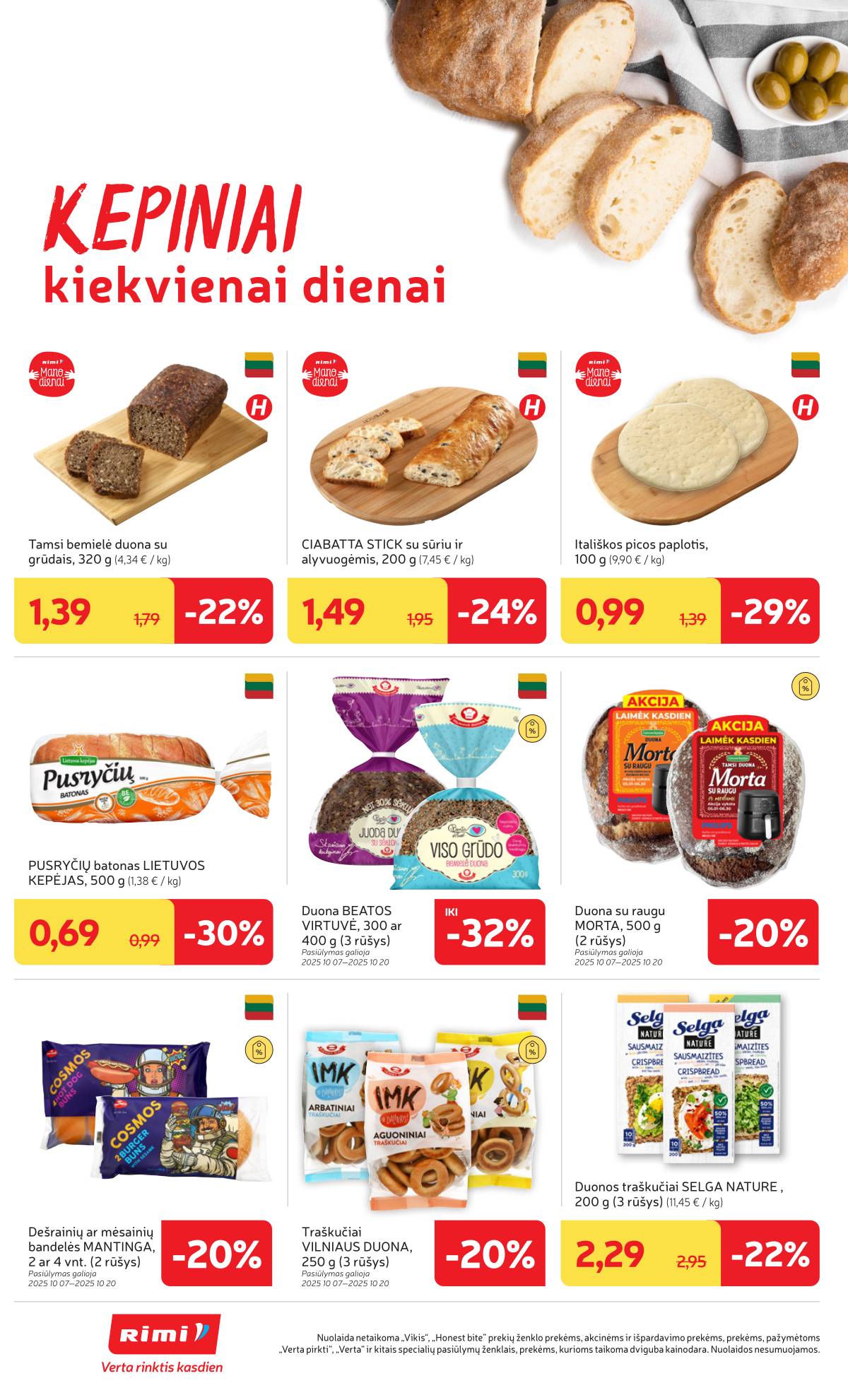 Rimi - RIMI akcijų leidinys Nr. 42 | 2025-10-14 - 2025-10-20 14 puslapis