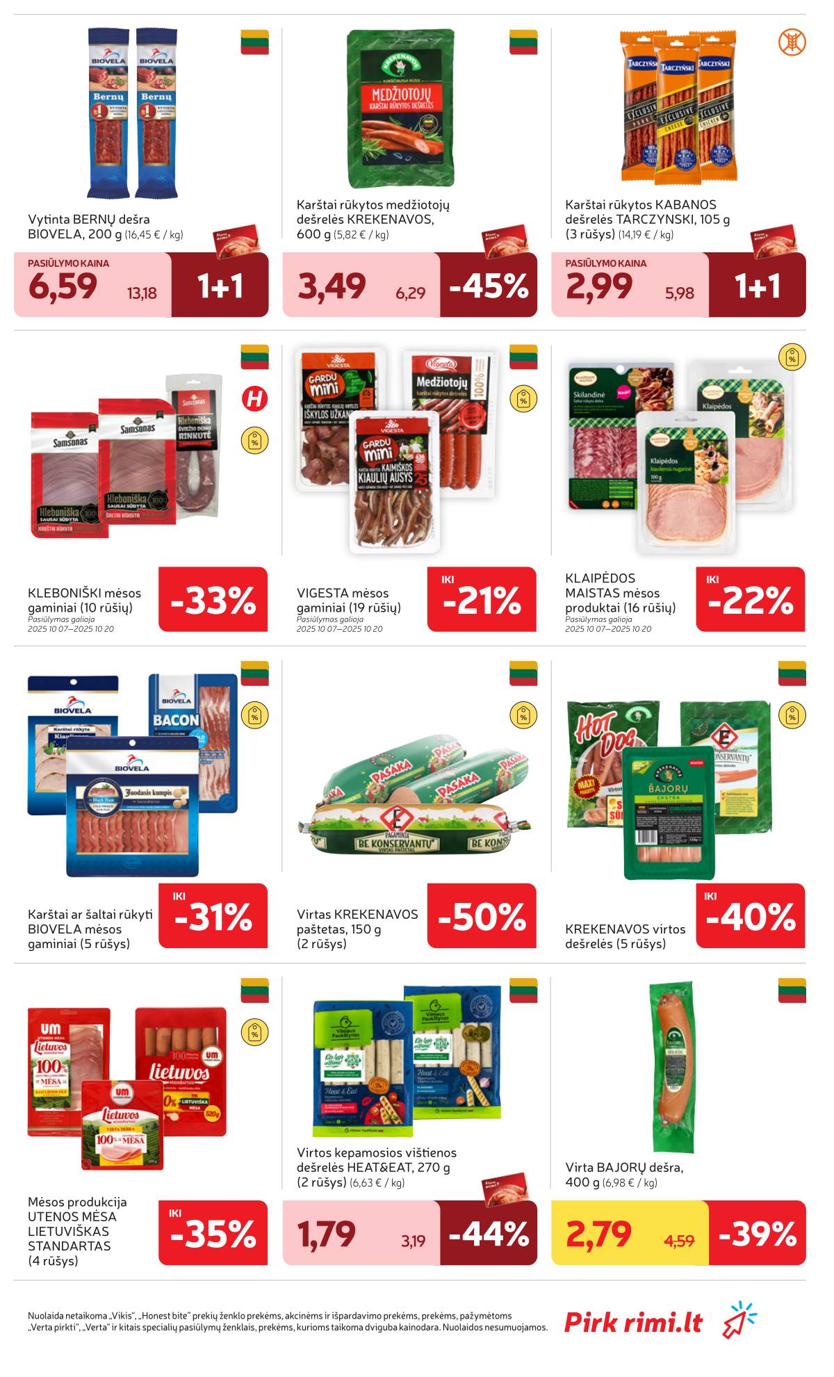 Rimi - RIMI akcijų leidinys Nr. 42 | 2025-10-14 - 2025-10-20 15 puslapis