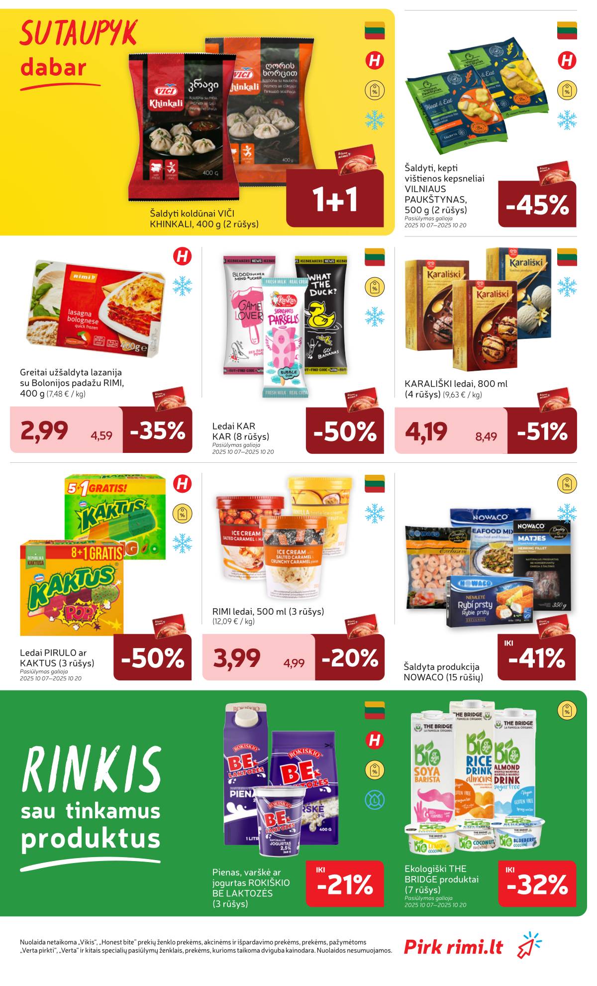 Rimi - RIMI akcijų leidinys Nr. 42 | 2025-10-14 - 2025-10-20 17 puslapis