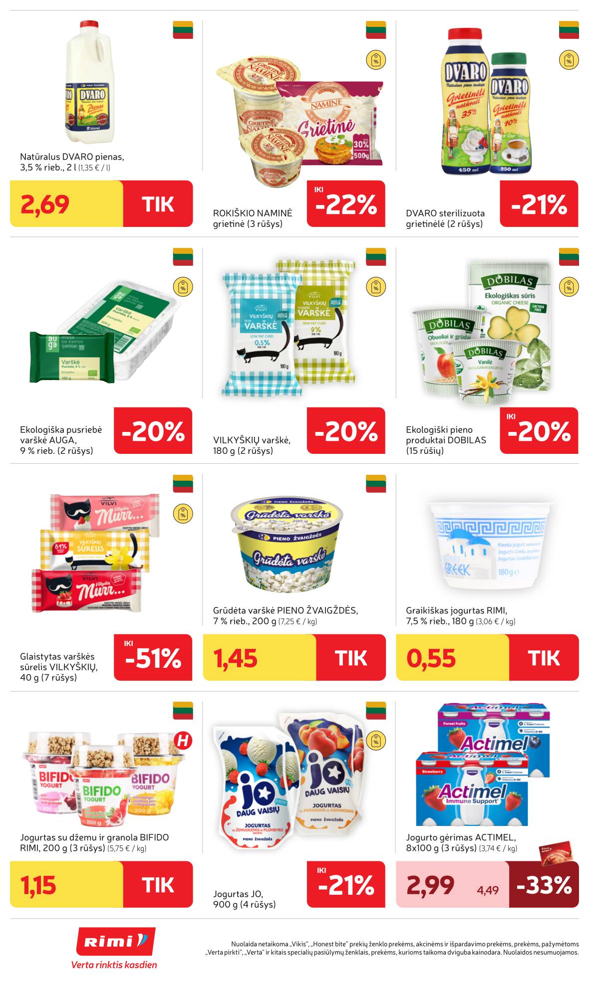 Rimi - RIMI akcijų leidinys Nr. 42 | 2025-10-14 - 2025-10-20 20 puslapis